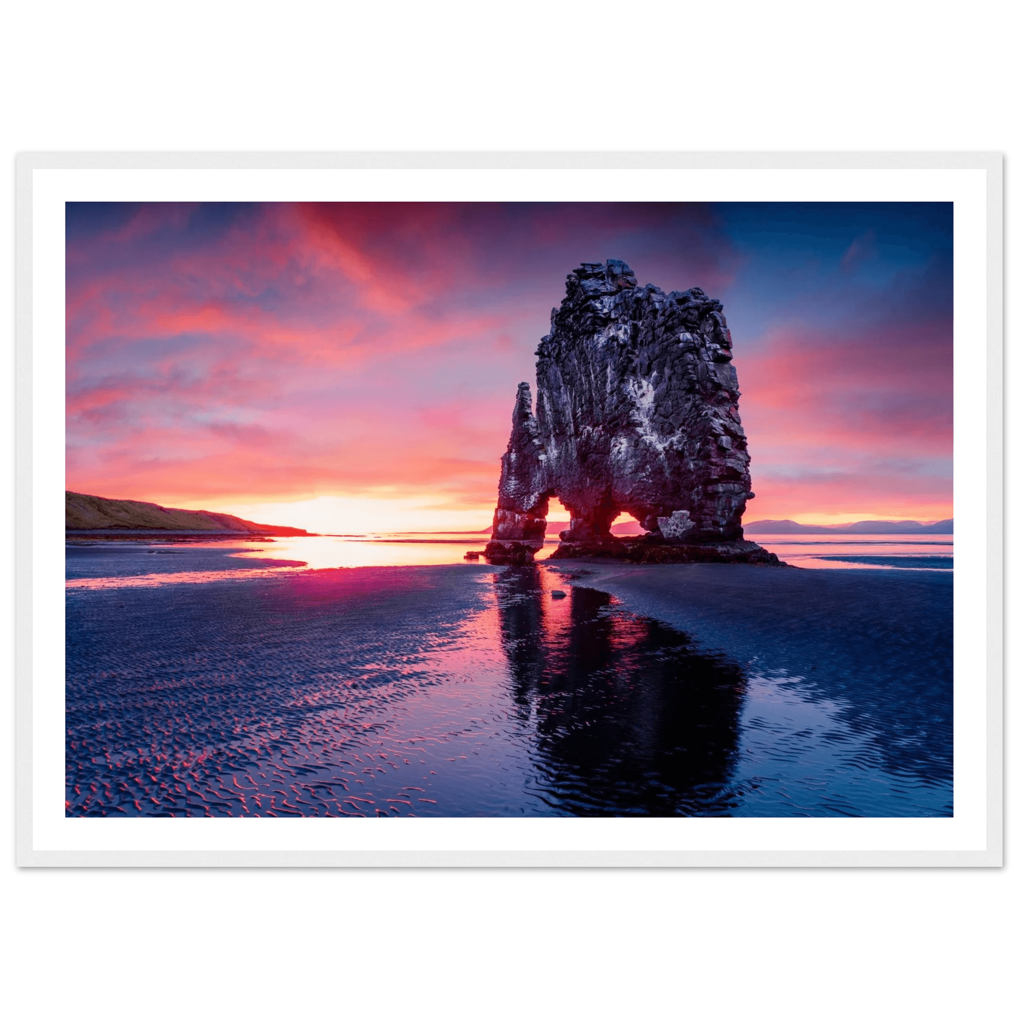 Rock of Fire and Sky - Poster - Arthena