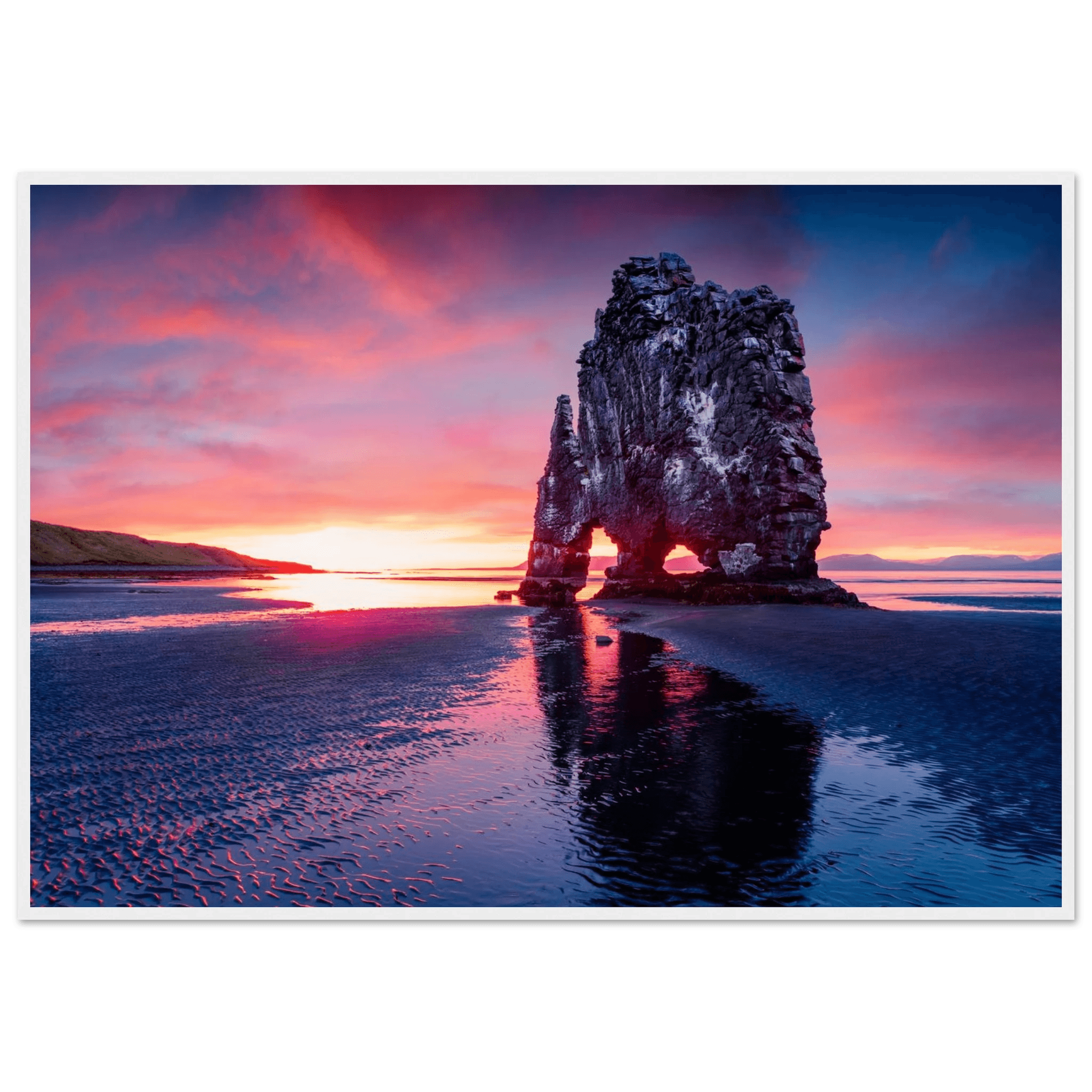 Rock of Fire and Sky - Poster - Arthena