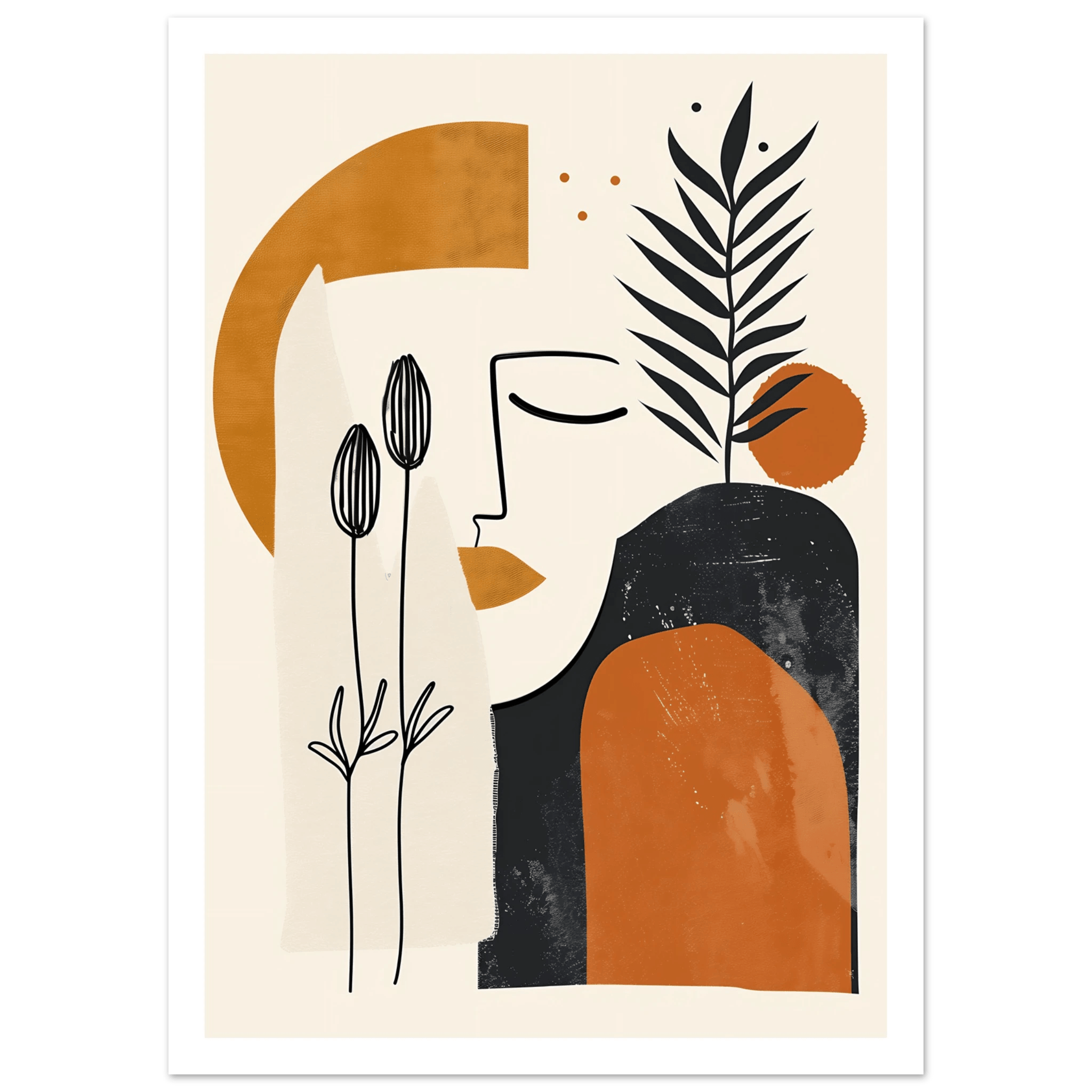 Harmony in Lines - Poster - Arthena