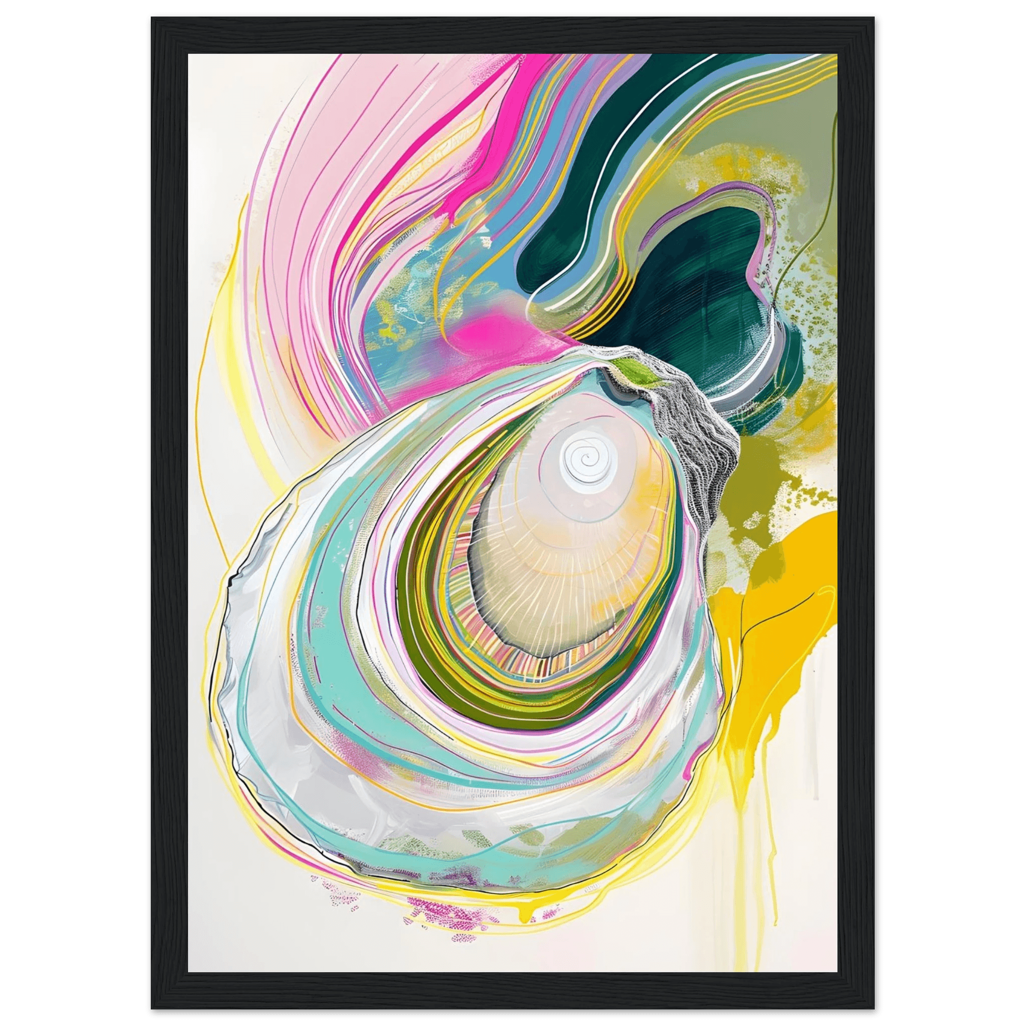 Colorful Oyster - Poster - Arthena