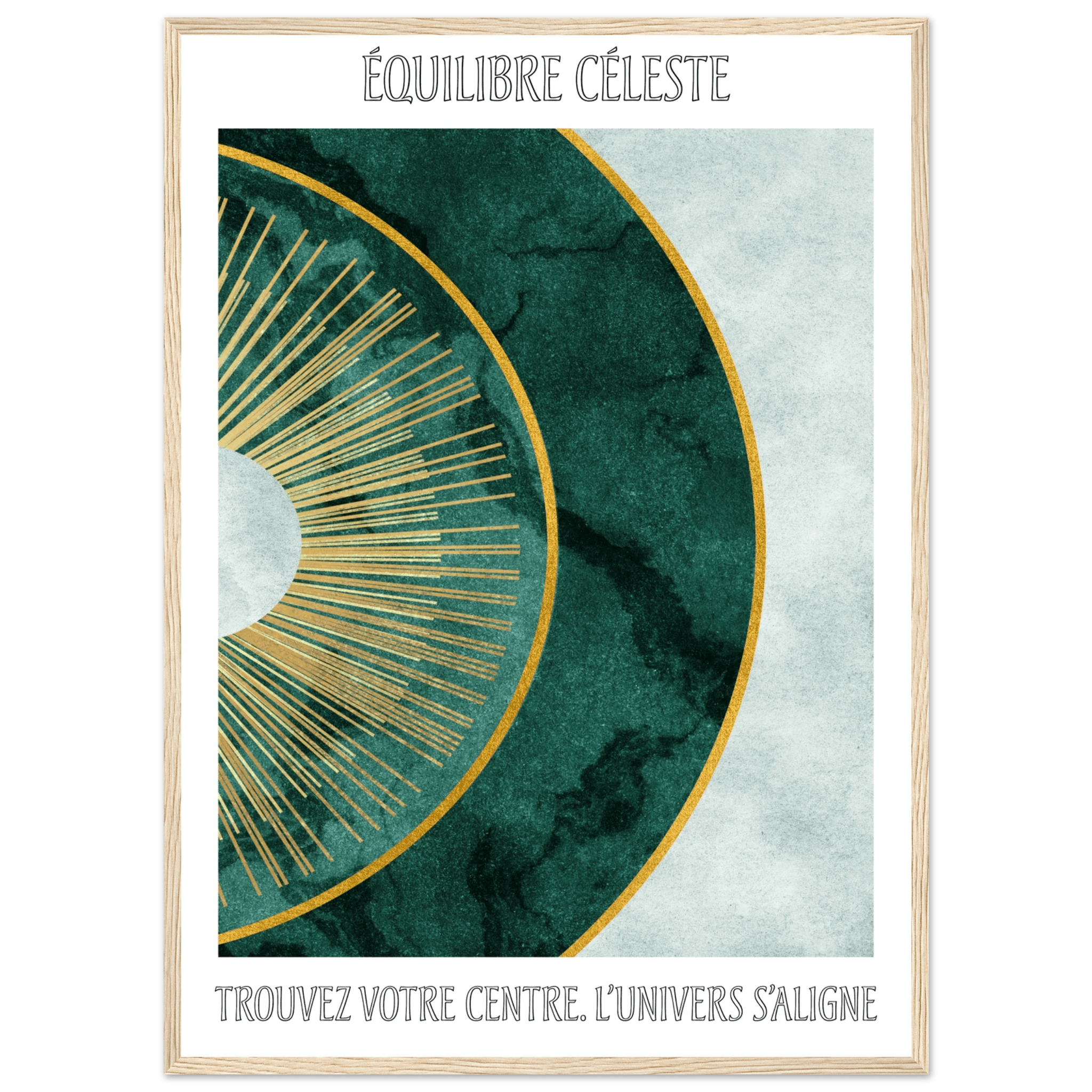 Celestial Balance - Poster - Arthena