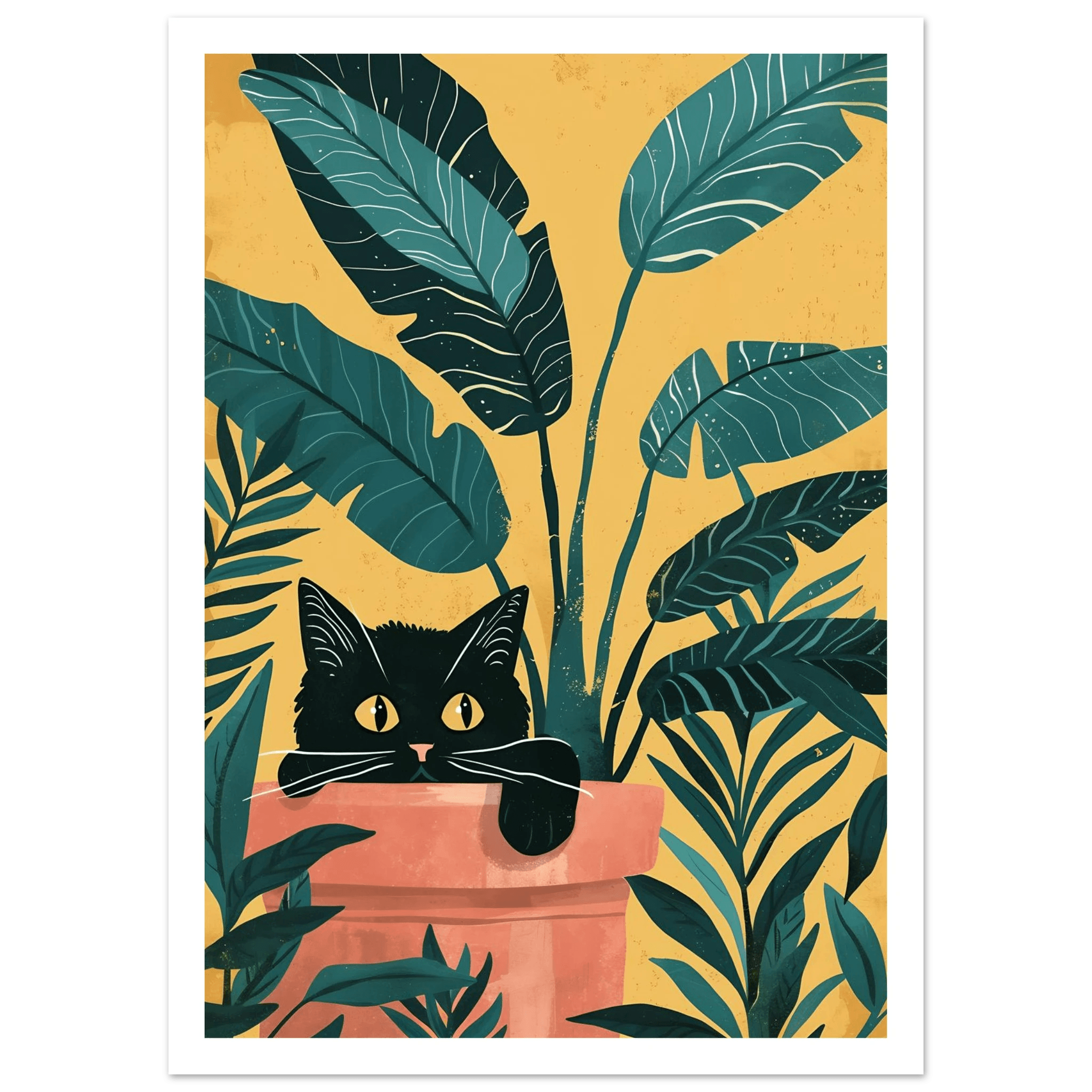 Hidden Paws - Poster - Arthena