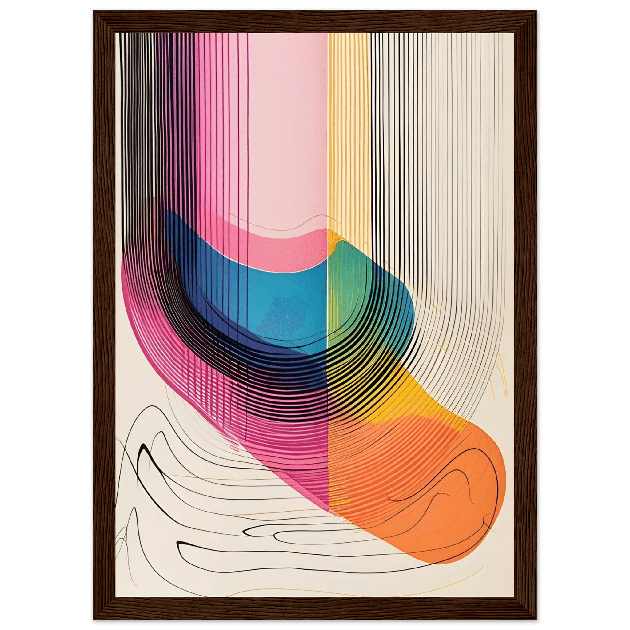 Vibrations of Color - Poster - Arthena