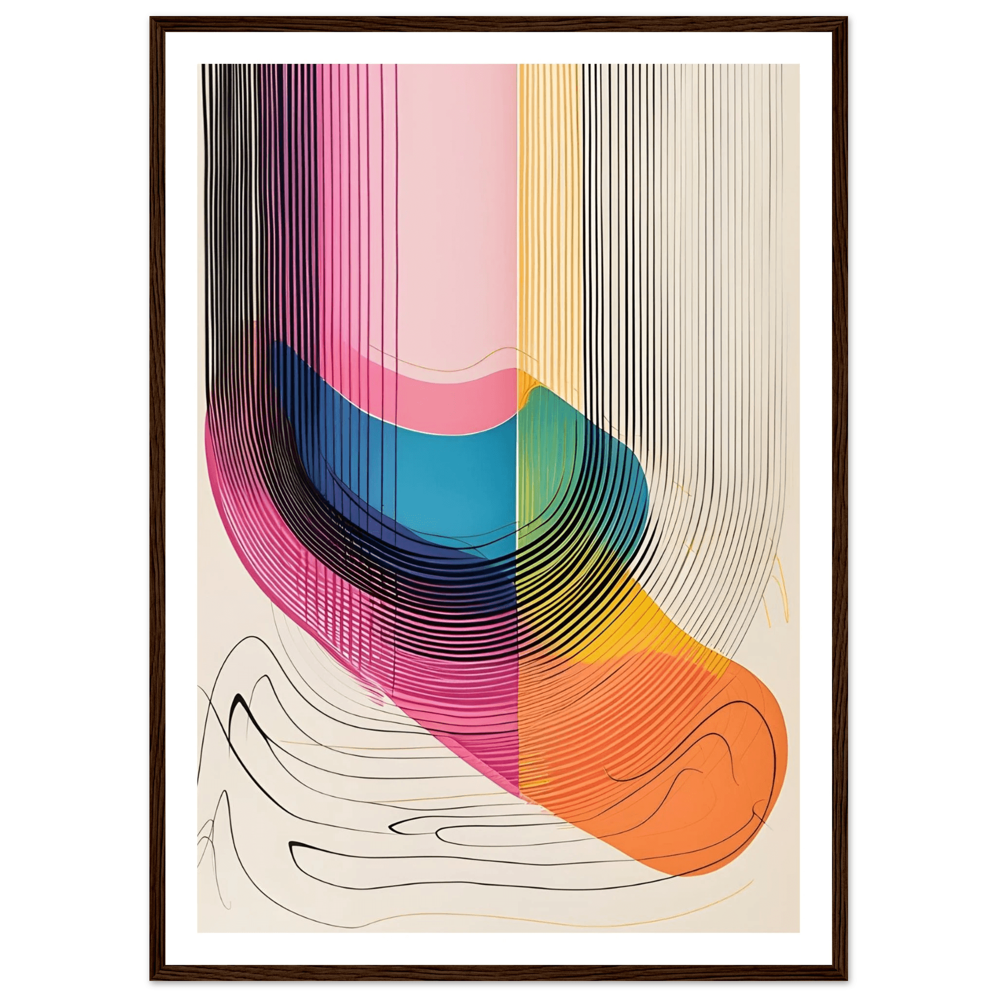 Vibrations of Color - Poster - Arthena