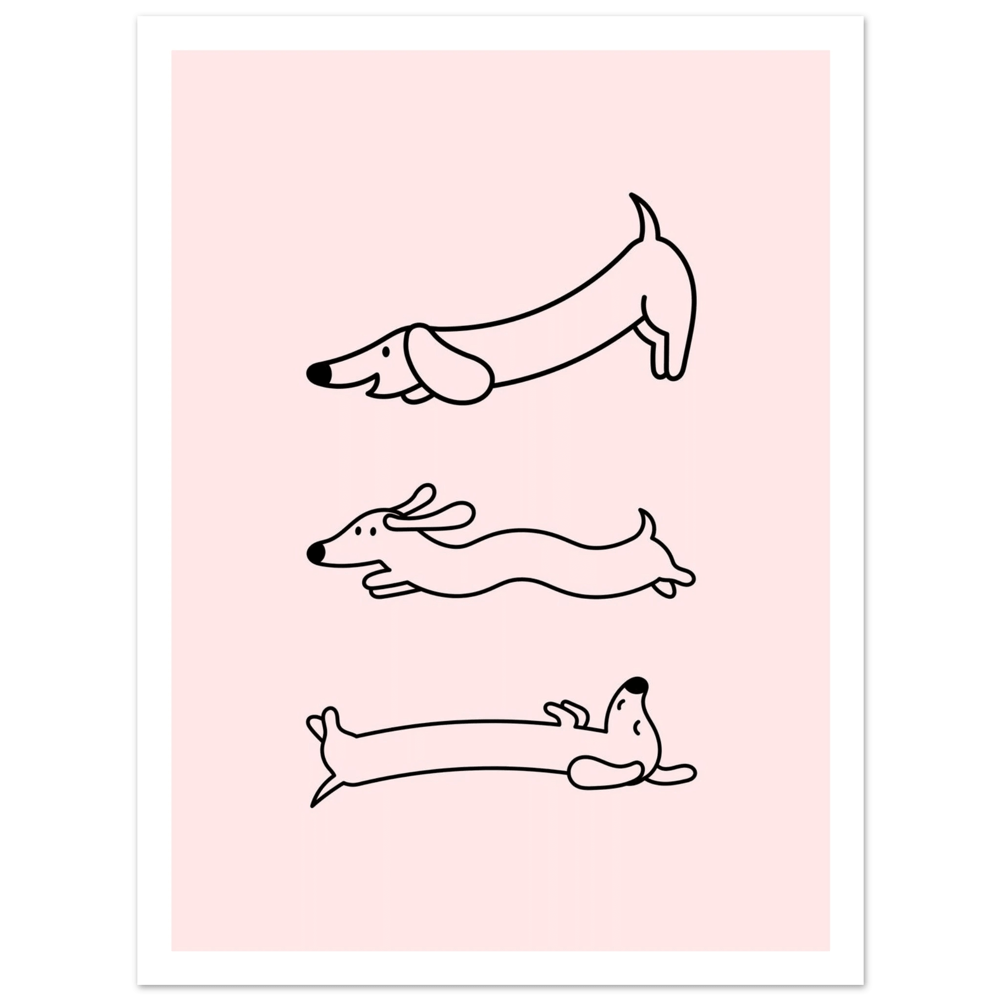 Happy Wienerdog - Poster - Arthena
