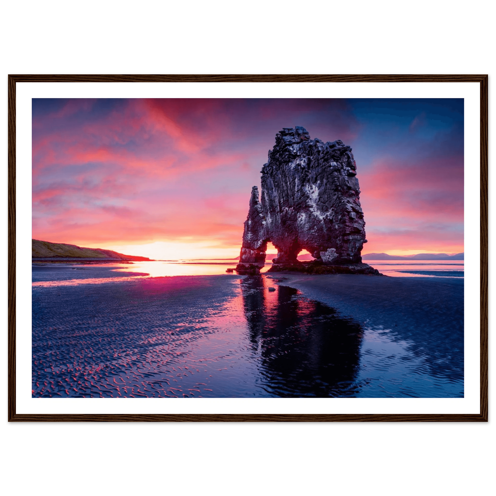 Rock of Fire and Sky - Poster - Arthena