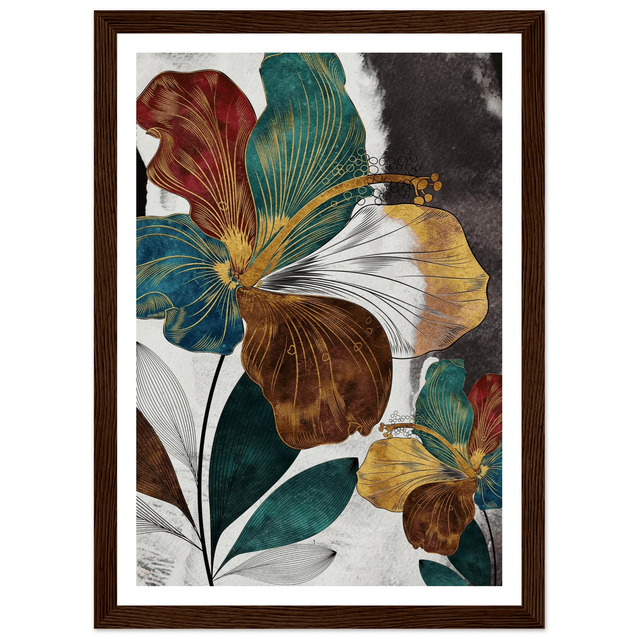 Golden Bloom Symphony - Poster - Arthena