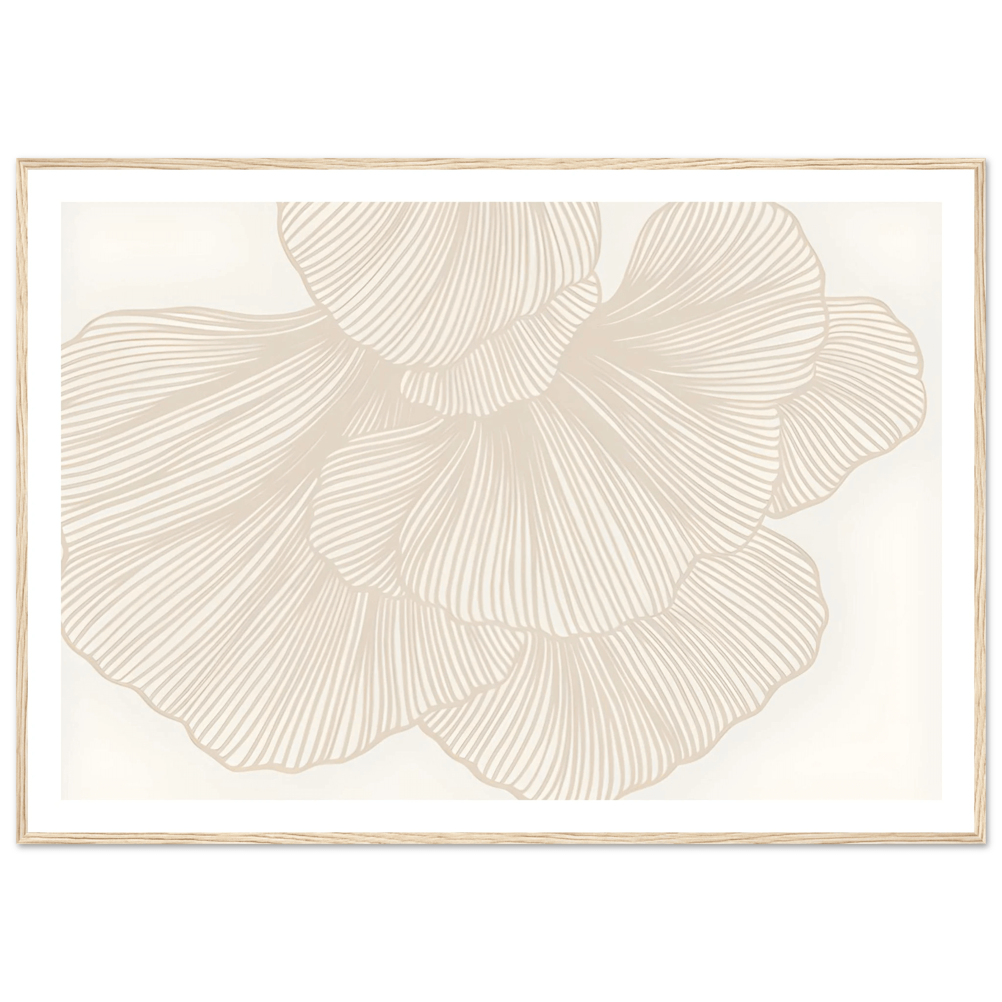 Flower Lines - Poster - Arthena