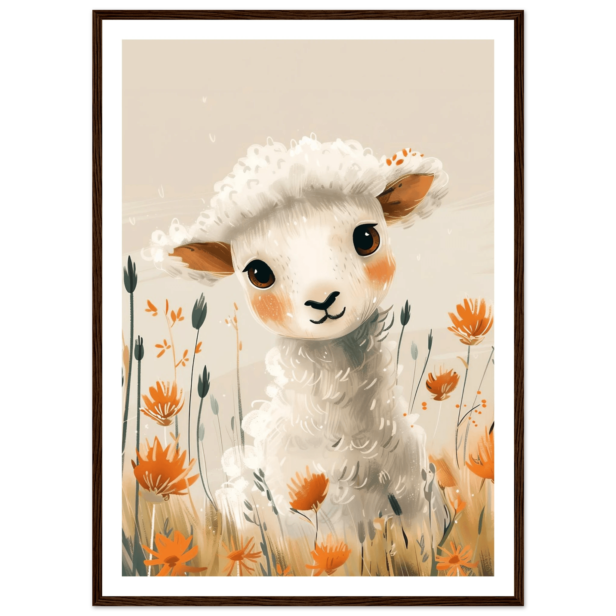 Baby Lamb - Poster - Arthena