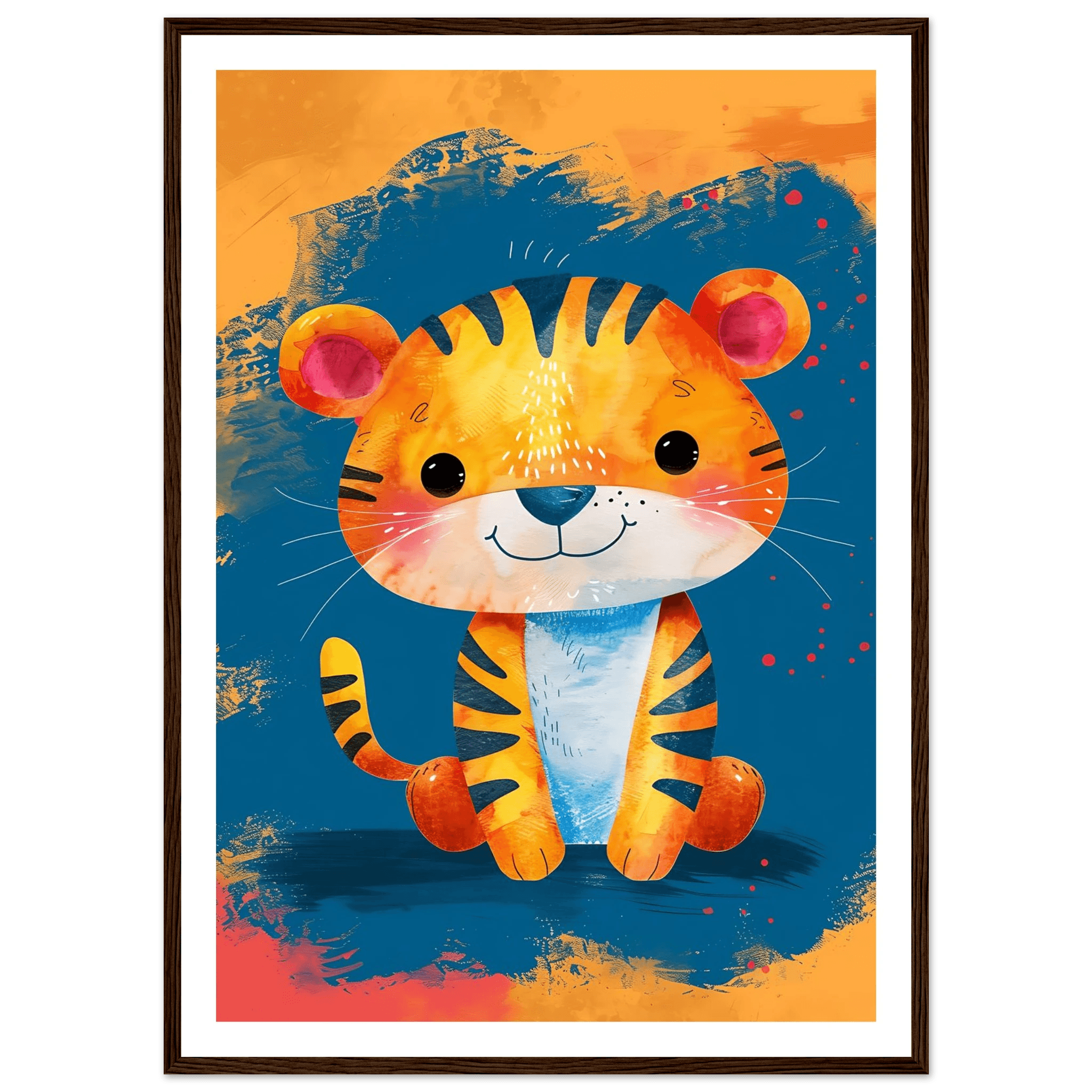 Baby Tiger - Poster - Arthena