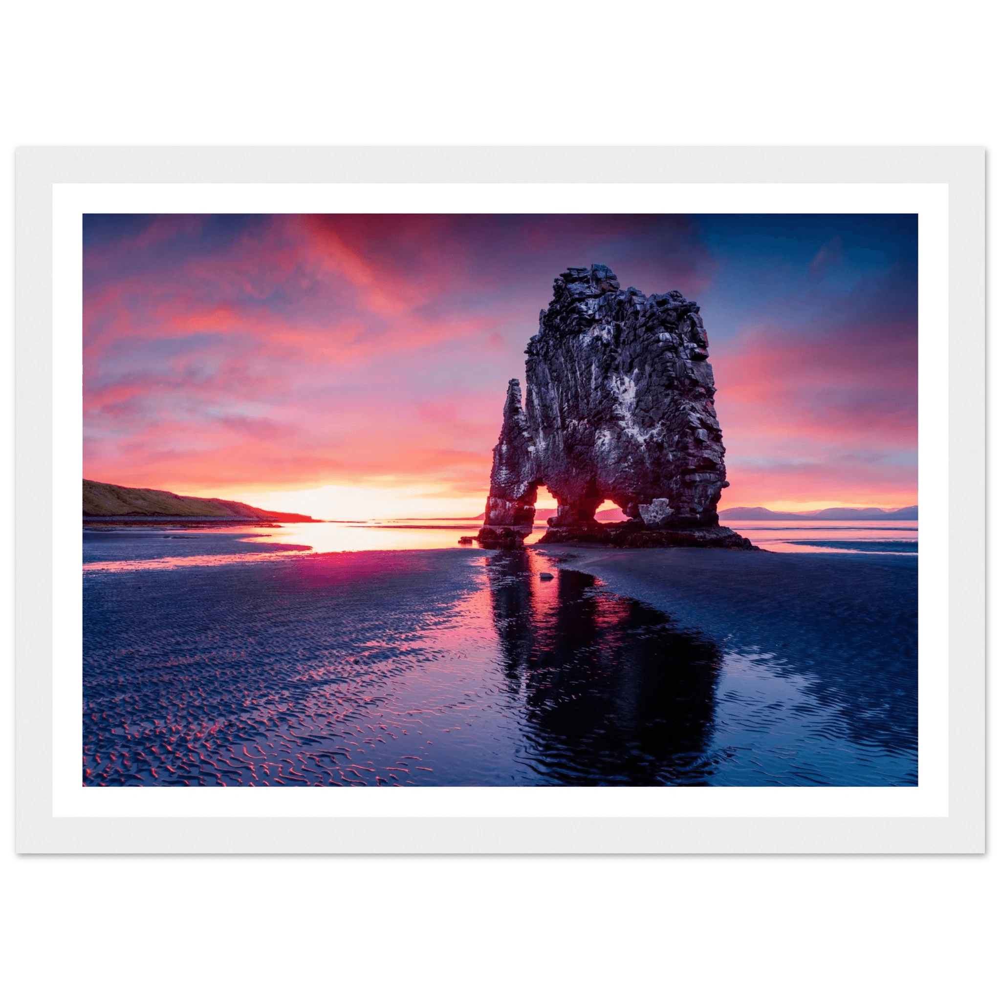 Rock of Fire and Sky - Poster - Arthena
