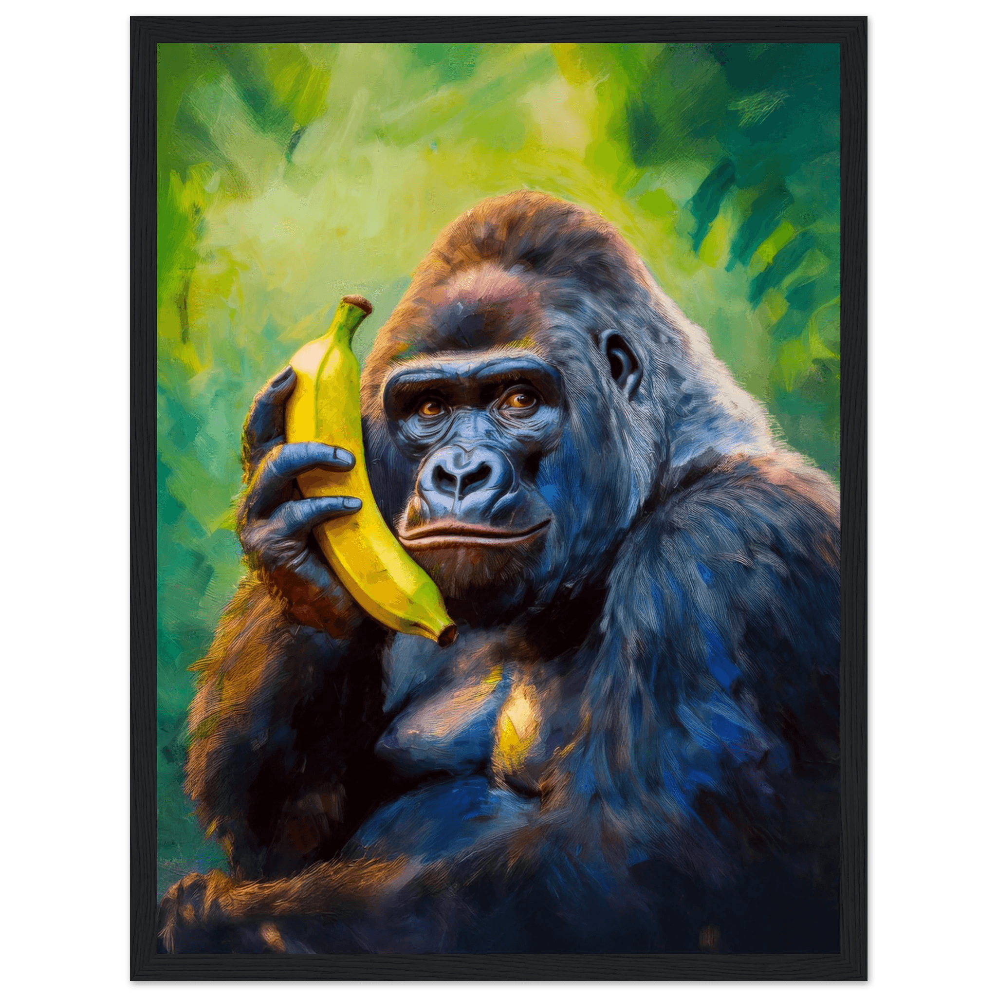 Gorilla on the Line - Poster - Arthena