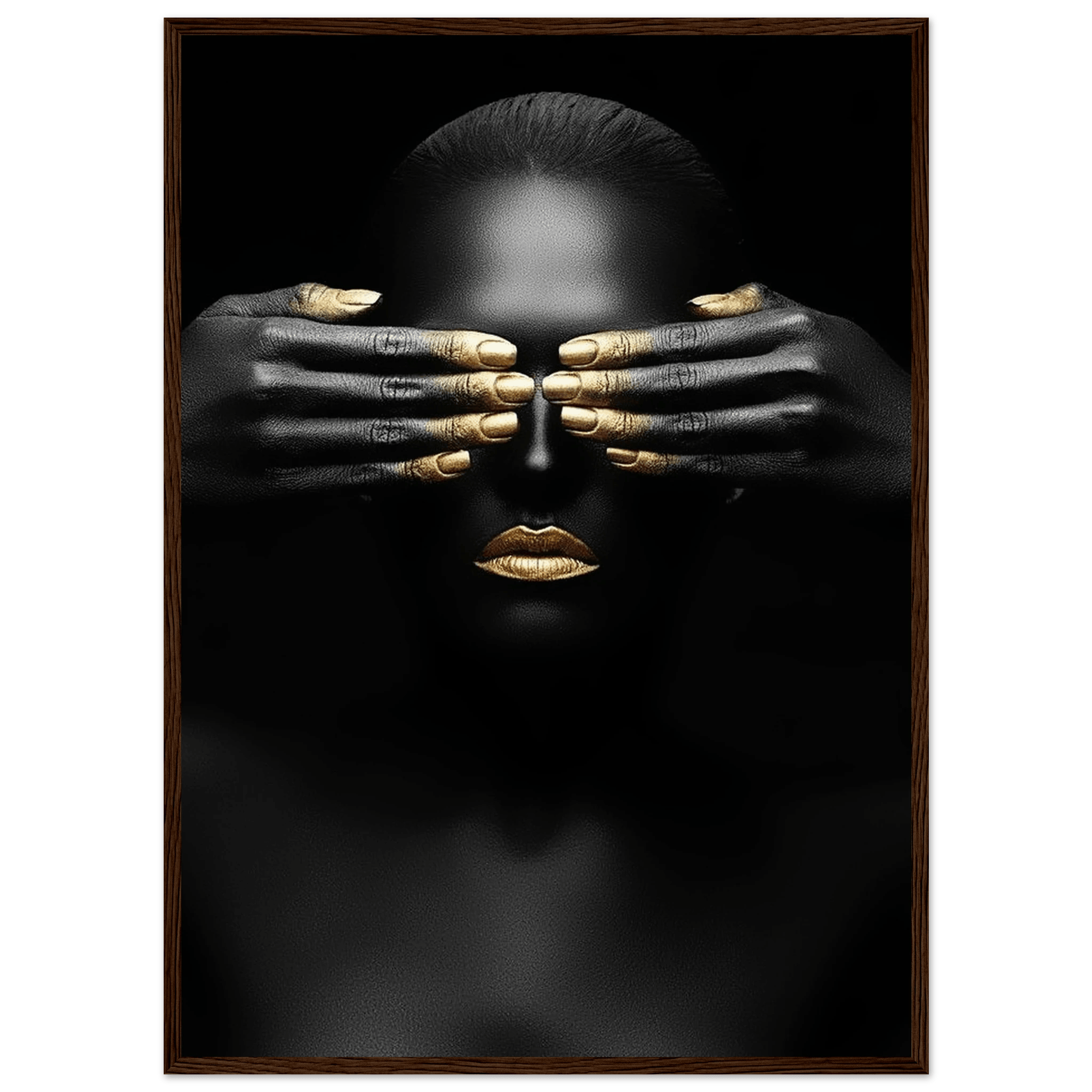 Vision in Gold - Poster - Arthena