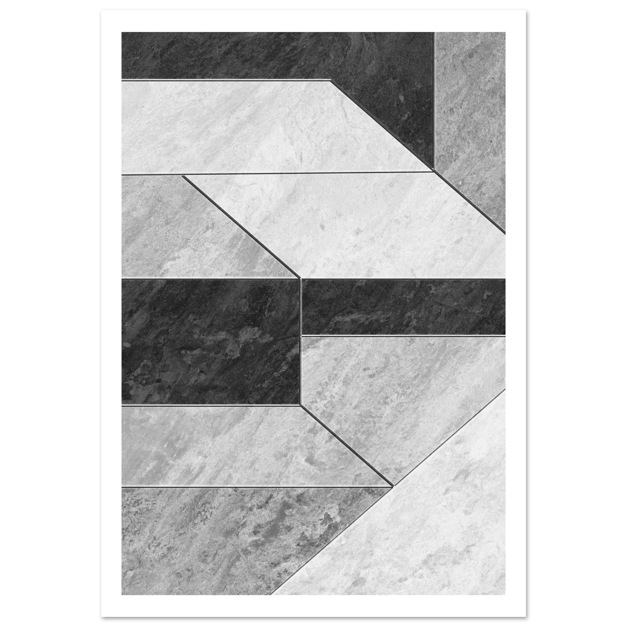 Stone Geometry - Poster - Arthena