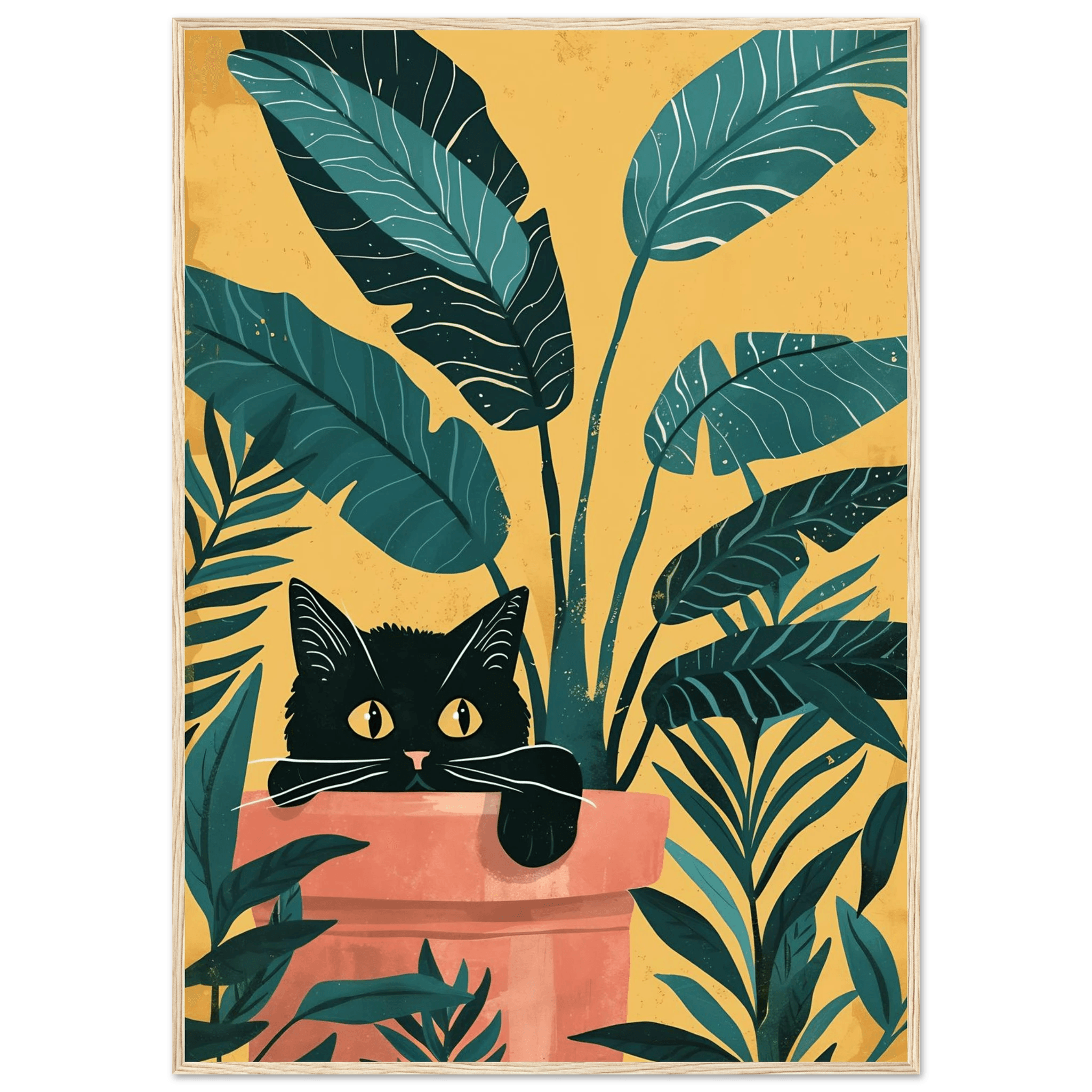 Hidden Paws - Poster - Arthena