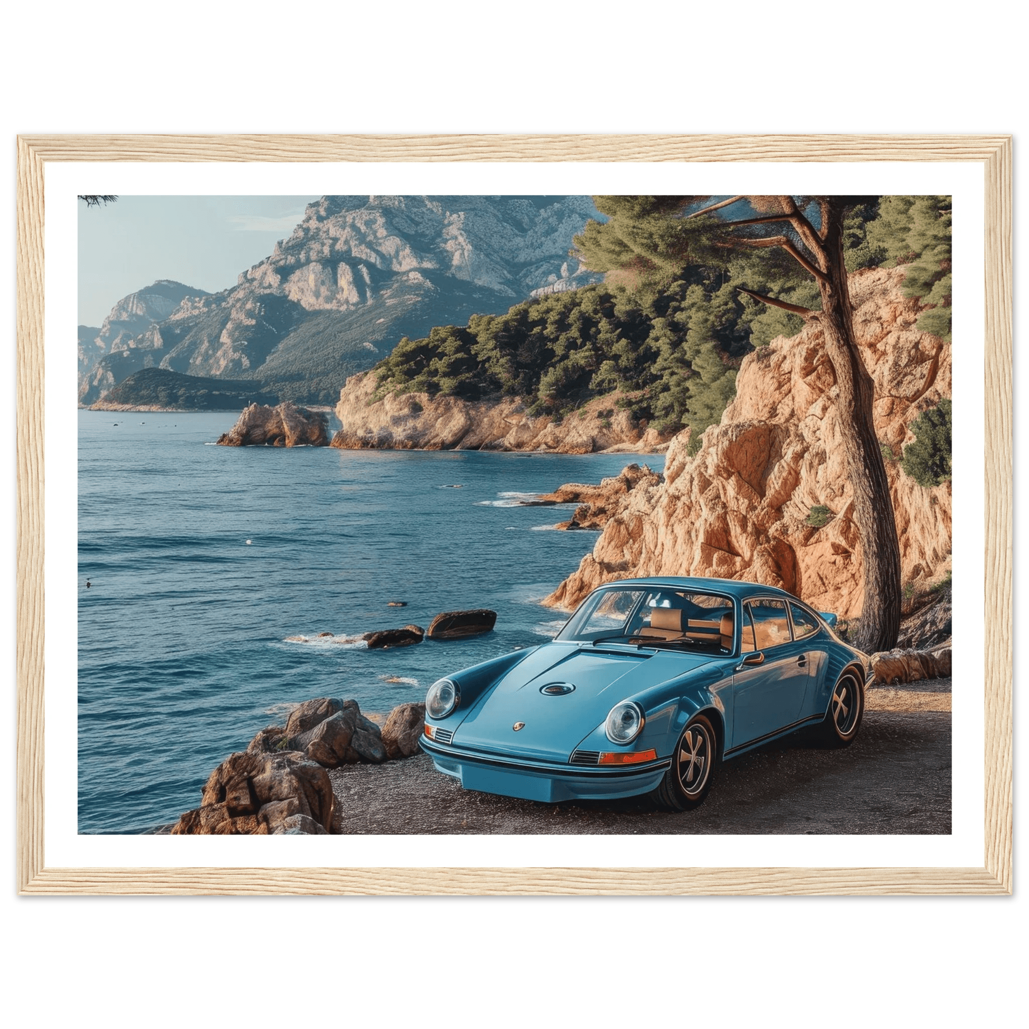 Car Tour of the Amalfi Coast - Poster - Arthena