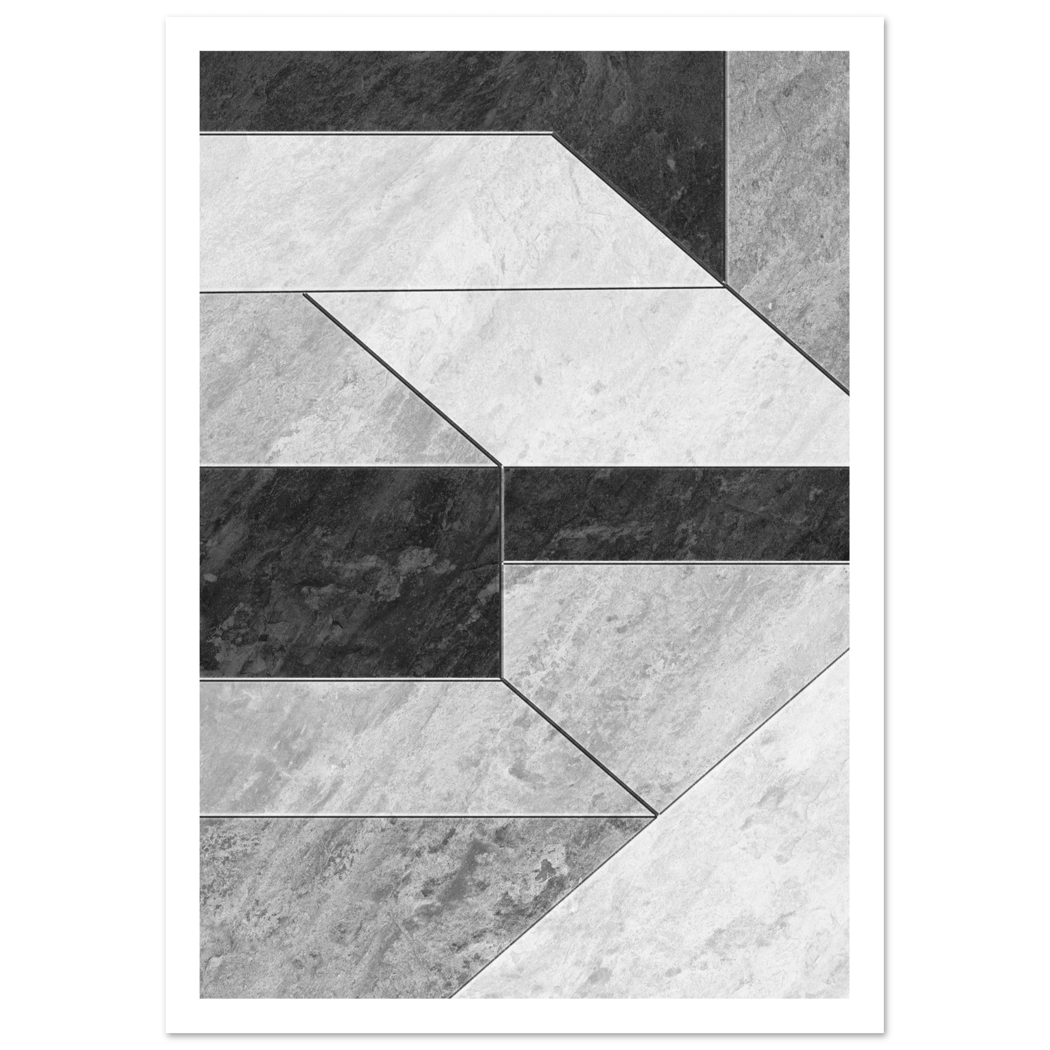 Stone Geometry - Poster - Arthena