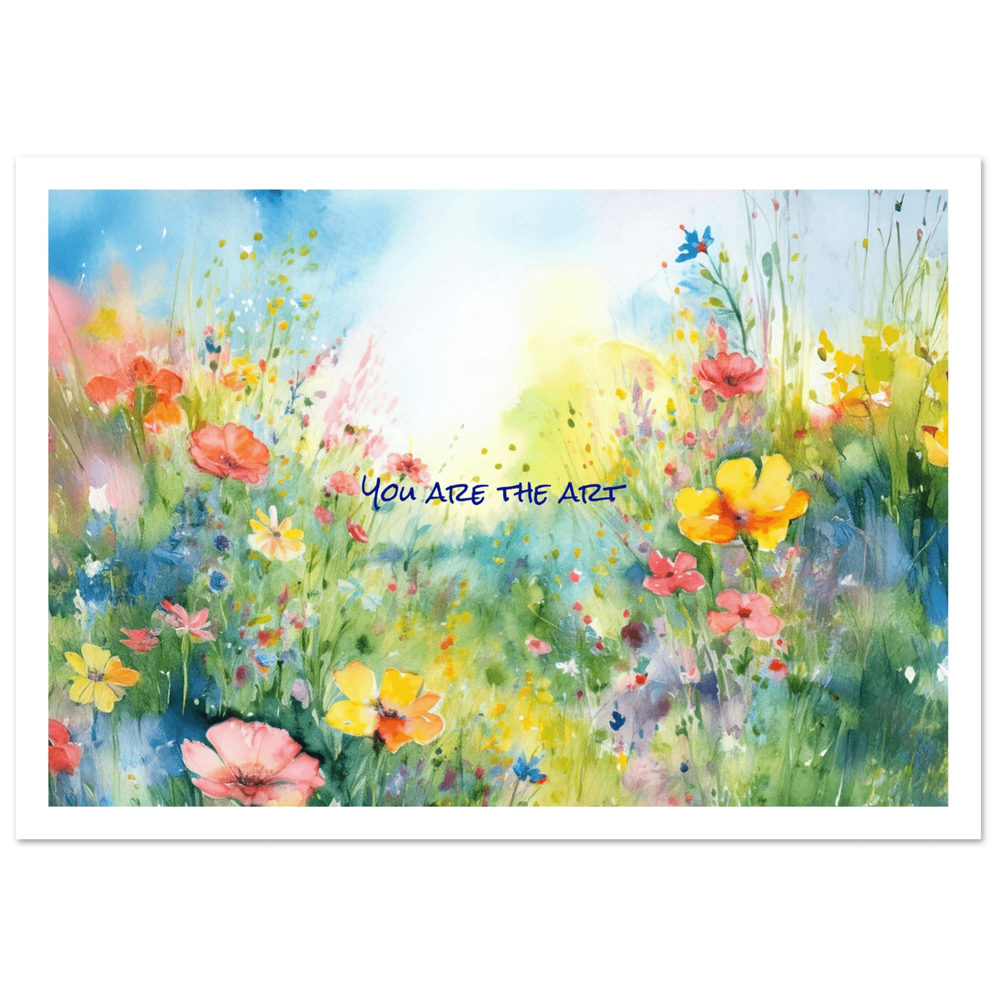 You Are The Art - Poster - Arthena