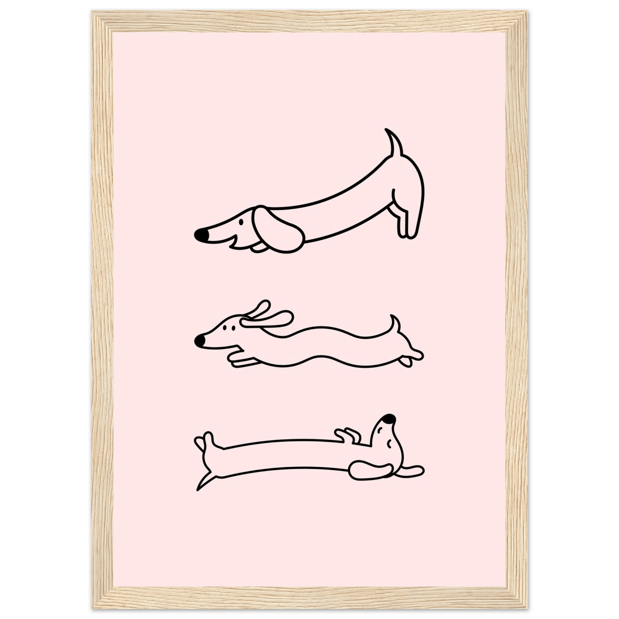 Happy Wienerdog - Poster - Arthena