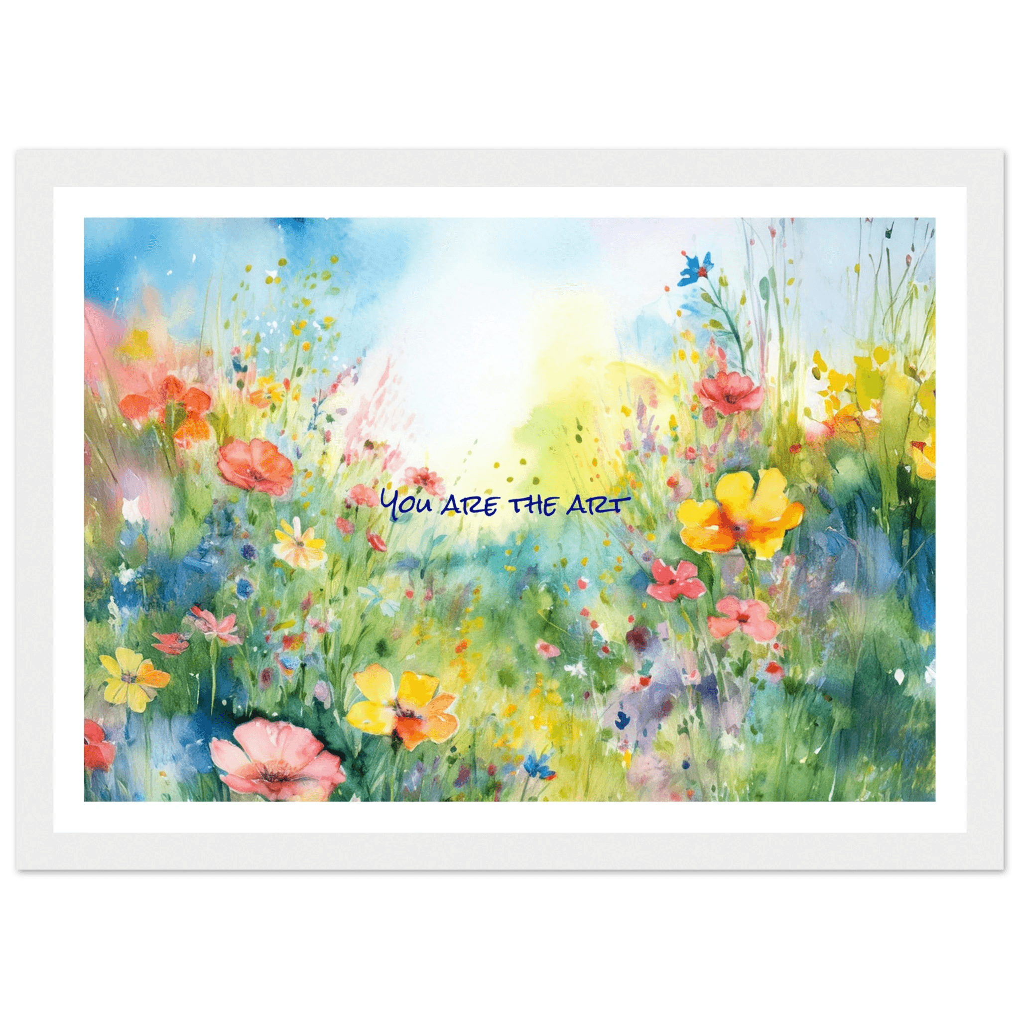You Are The Art - Poster - Arthena