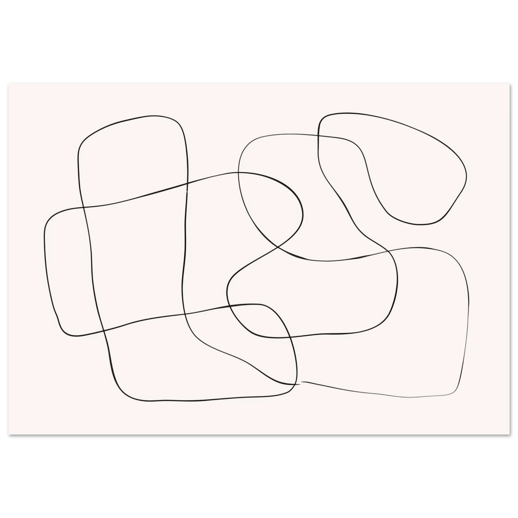 A Black Line - Poster - Arthena