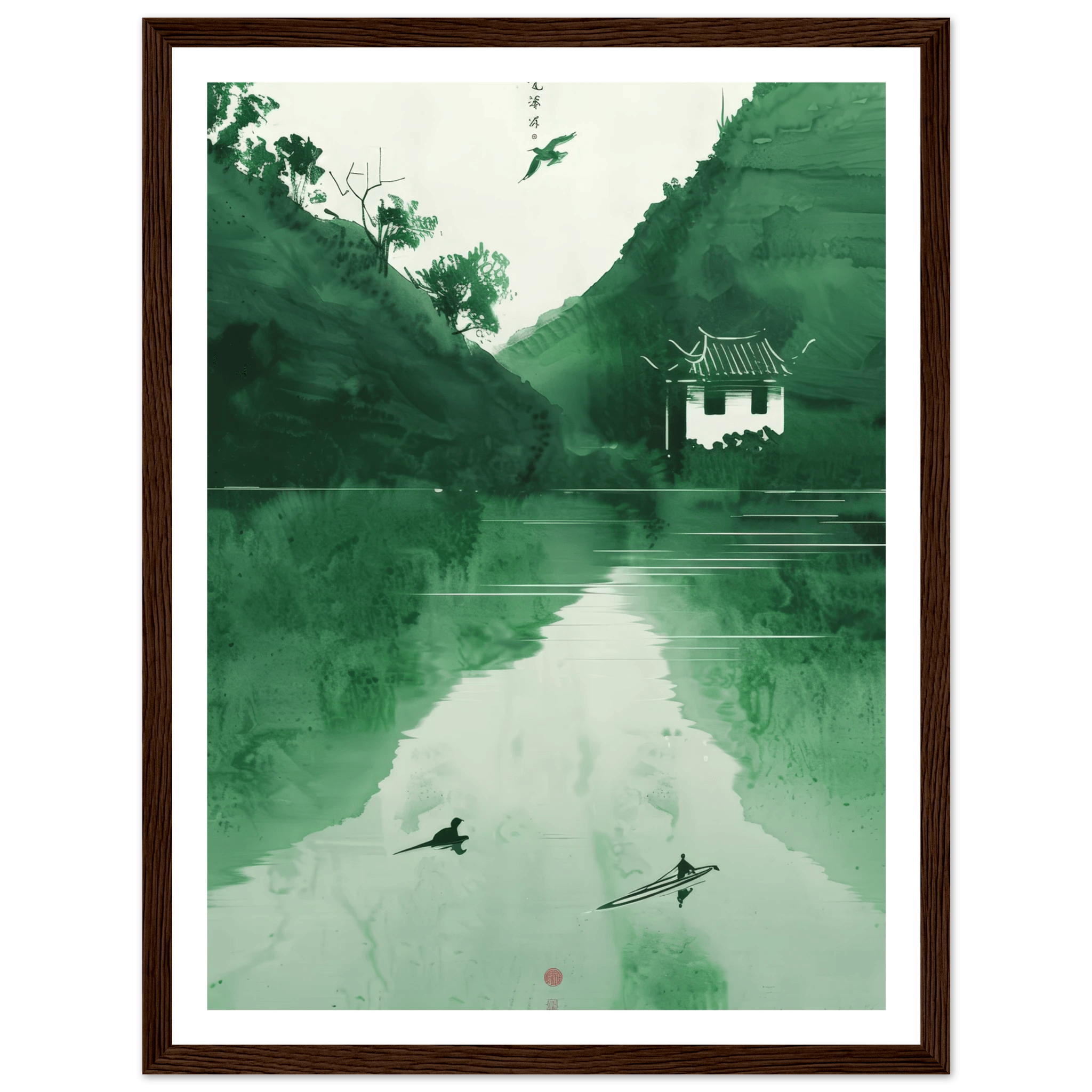 The green mirror - Poster - Arthena