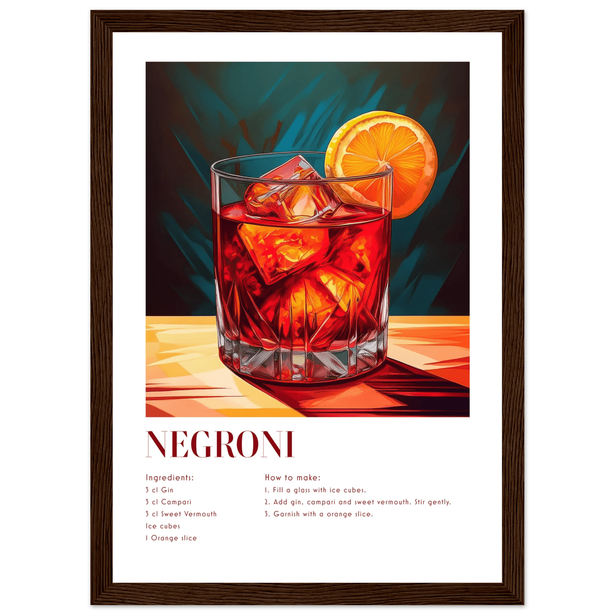 Negroni - Poster - Arthena