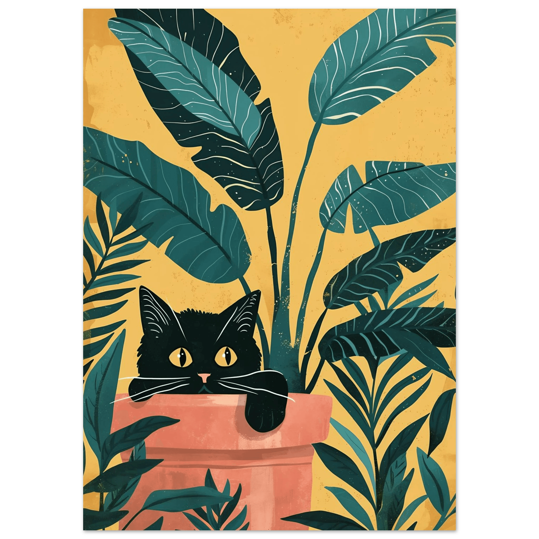 Hidden Paws - Poster - Arthena