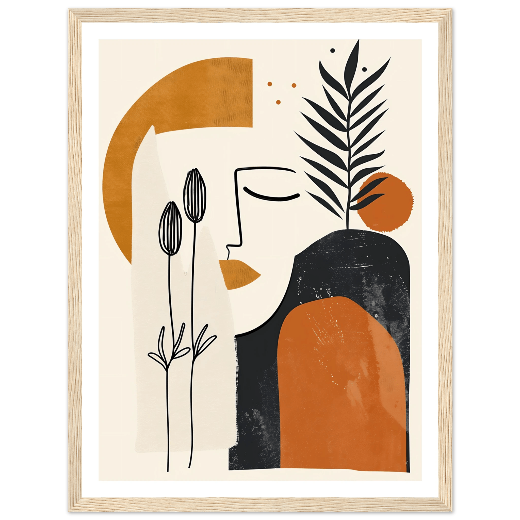 Harmony in Lines - Poster - Arthena