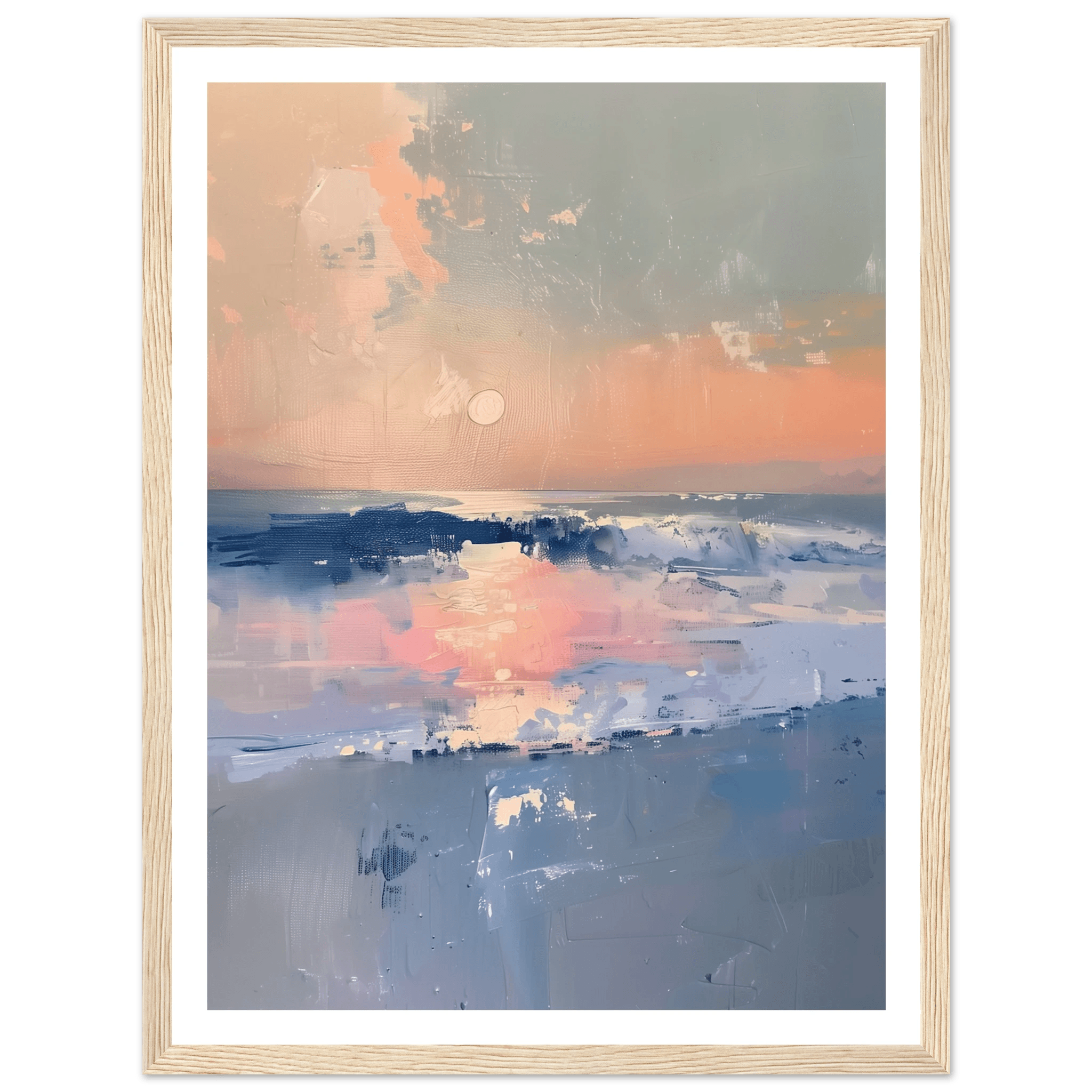Ocean Whispers at Dusk - Arthena