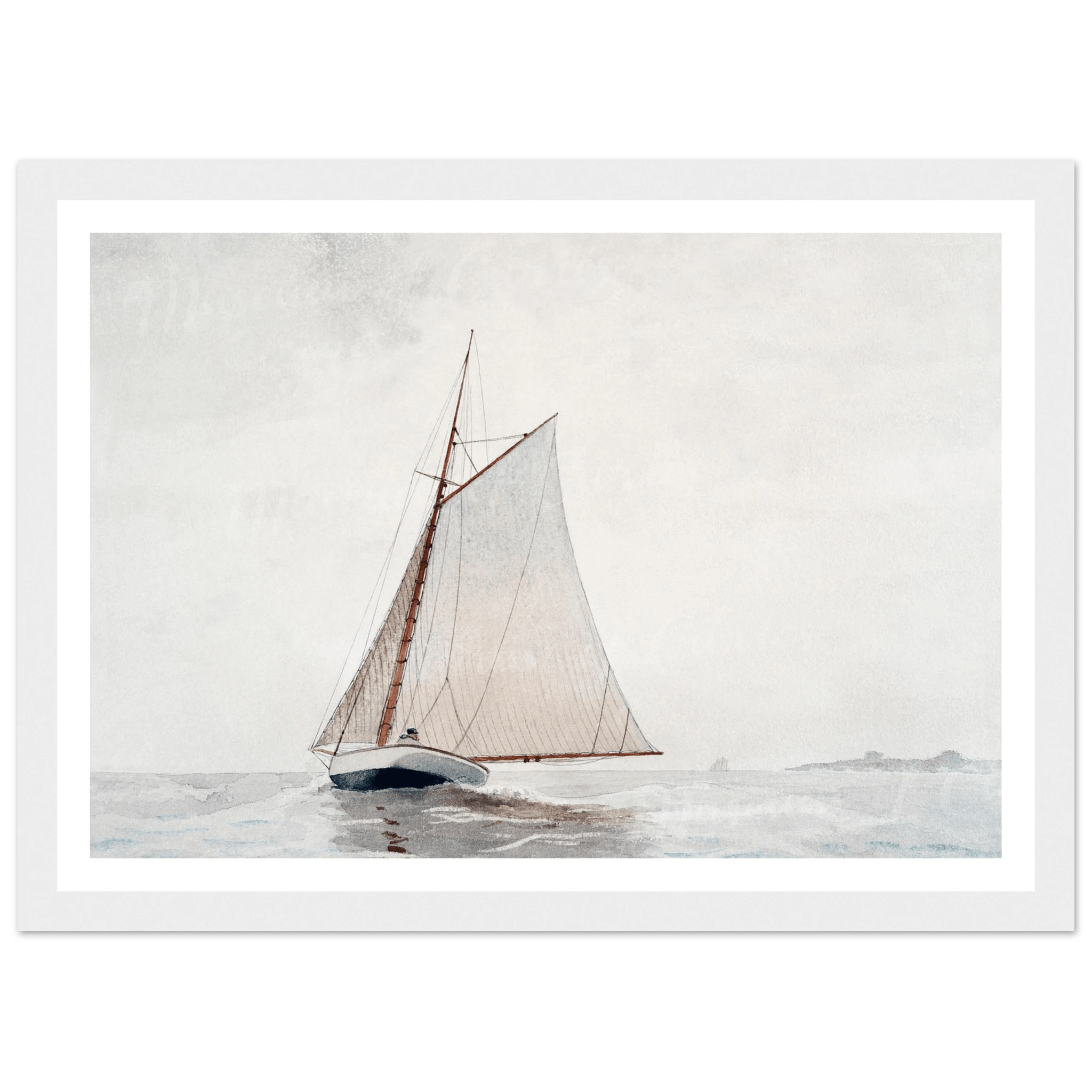 Sailing in the Wind - Poster - Arthena