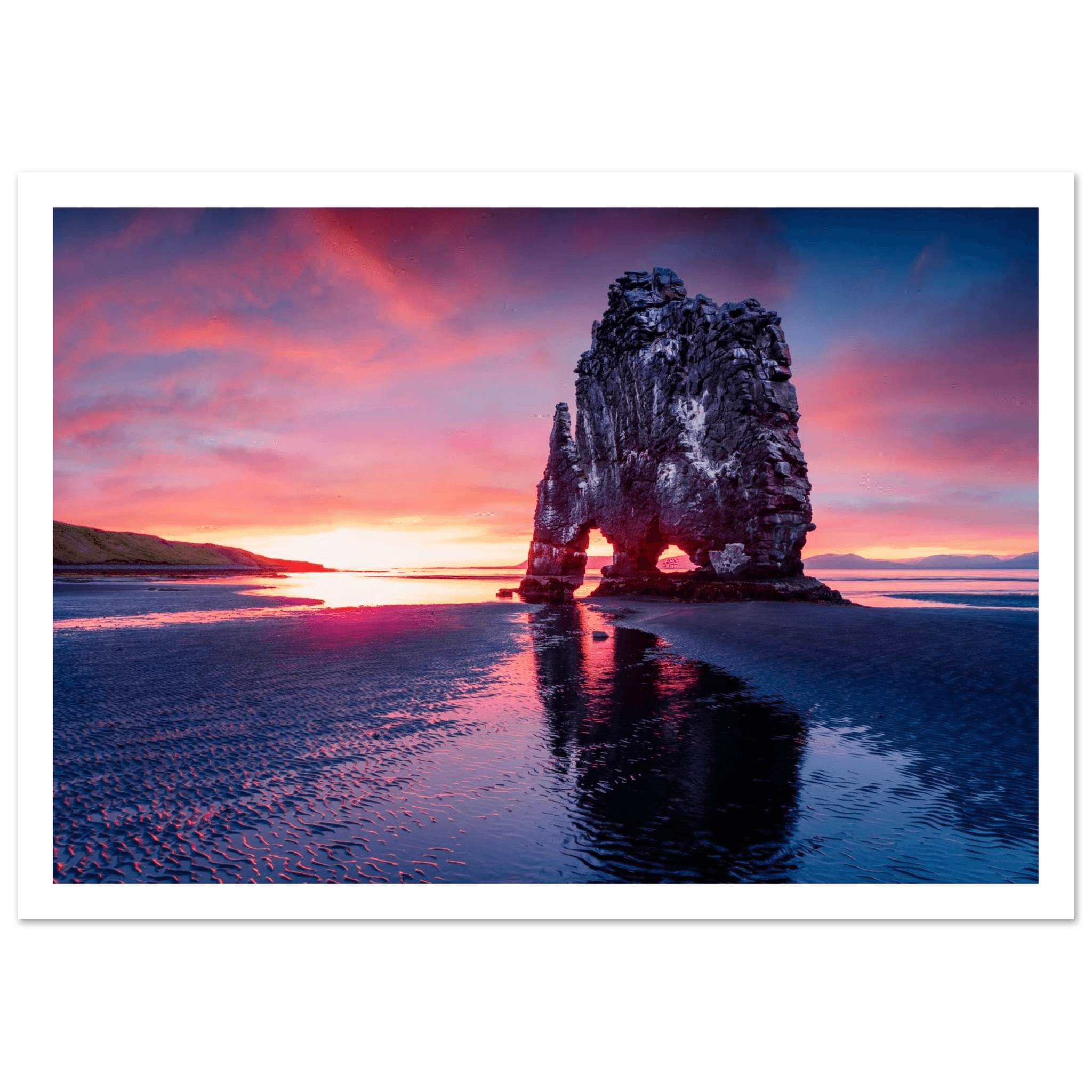 Rock of Fire and Sky - Poster - Arthena