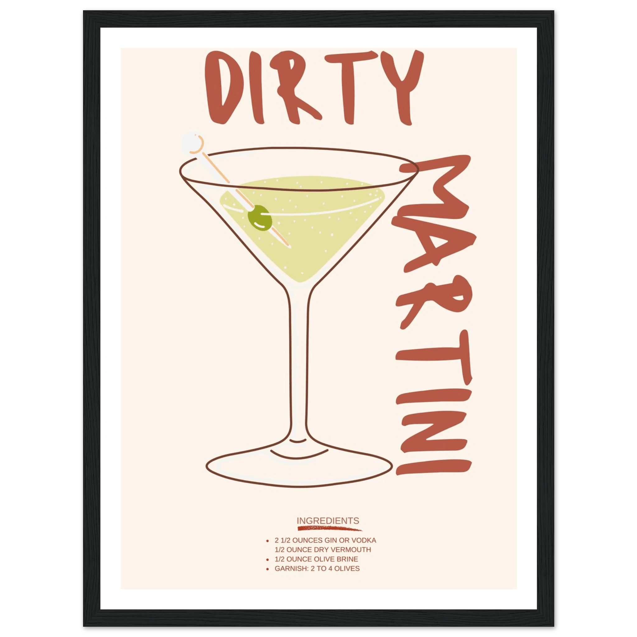 Dirty Martini - Poster - Arthena