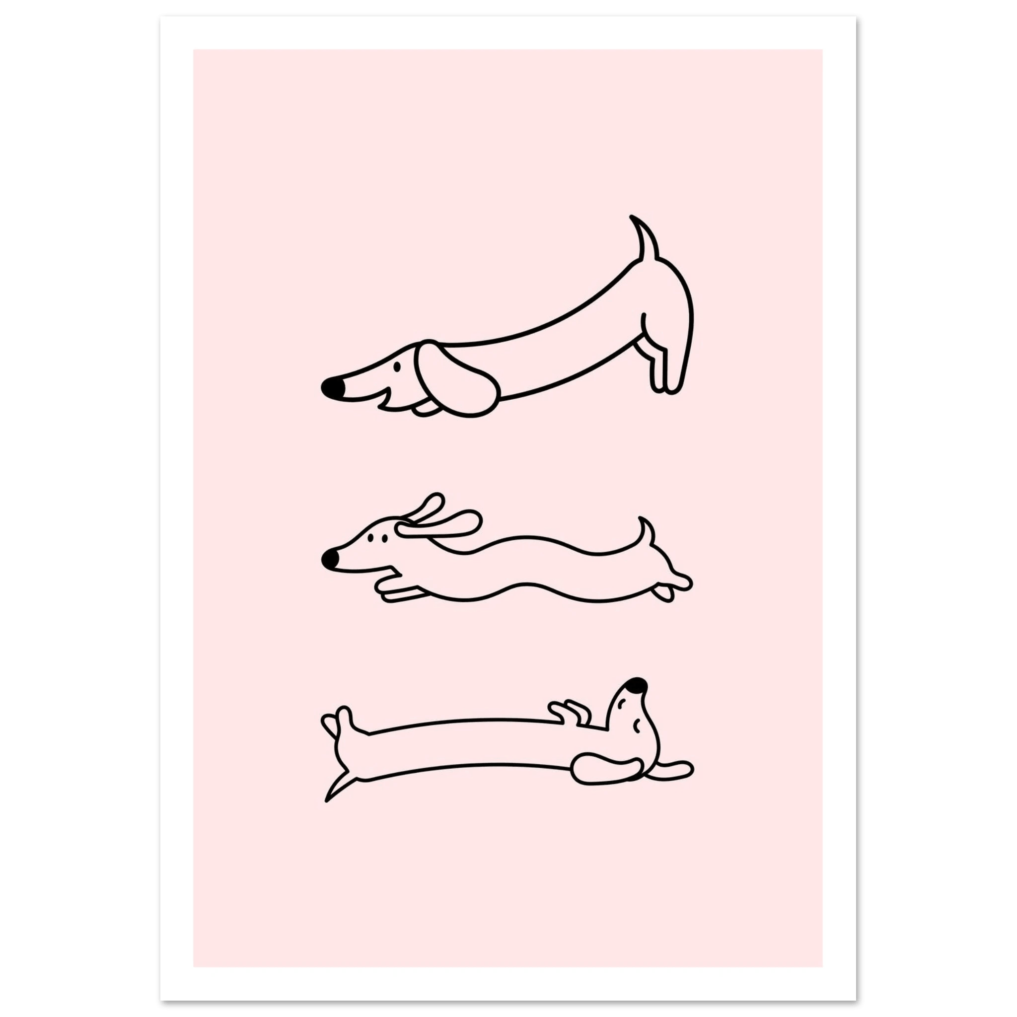 Happy Wienerdog - Poster - Arthena