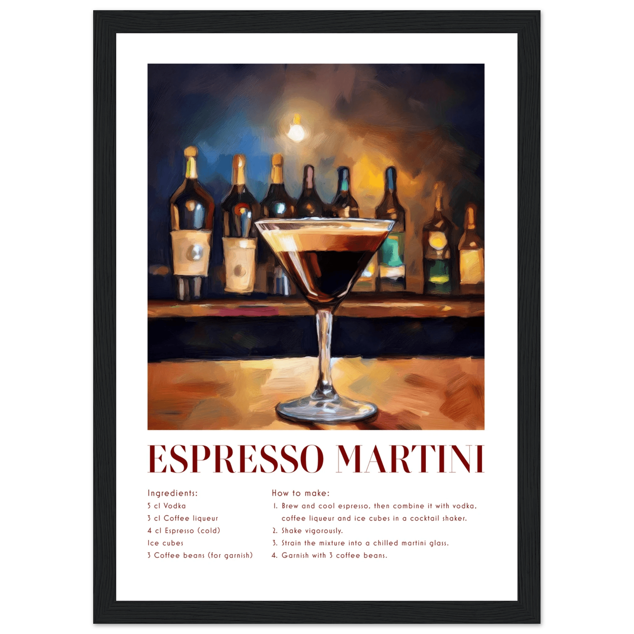 Espresso Martini - Poster - Arthena
