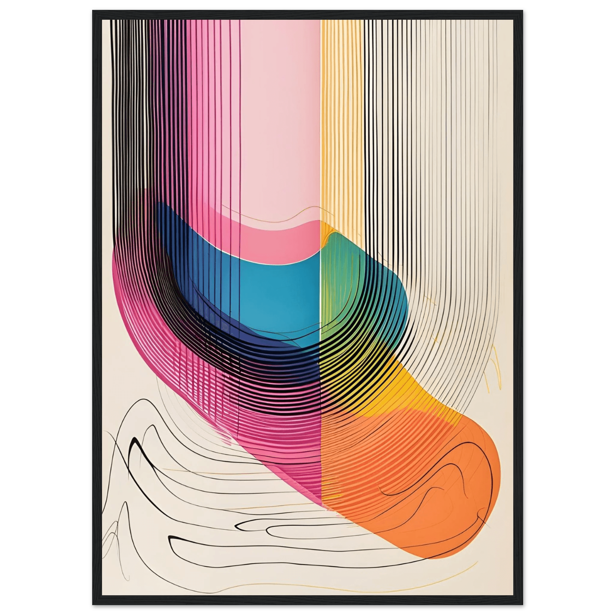 Vibrations of Color - Poster - Arthena