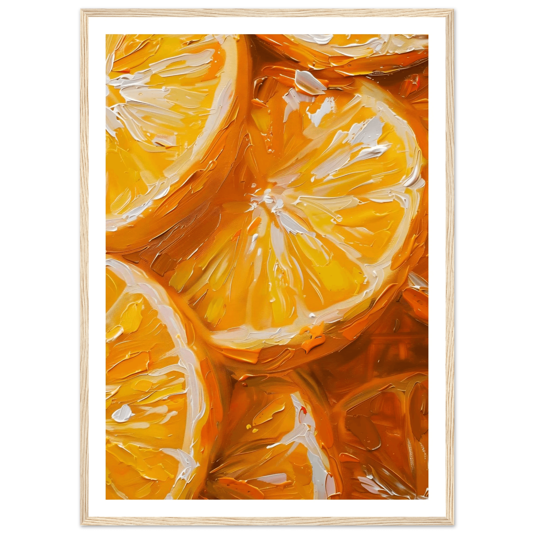 Slices of Orange - Poster - Arthena