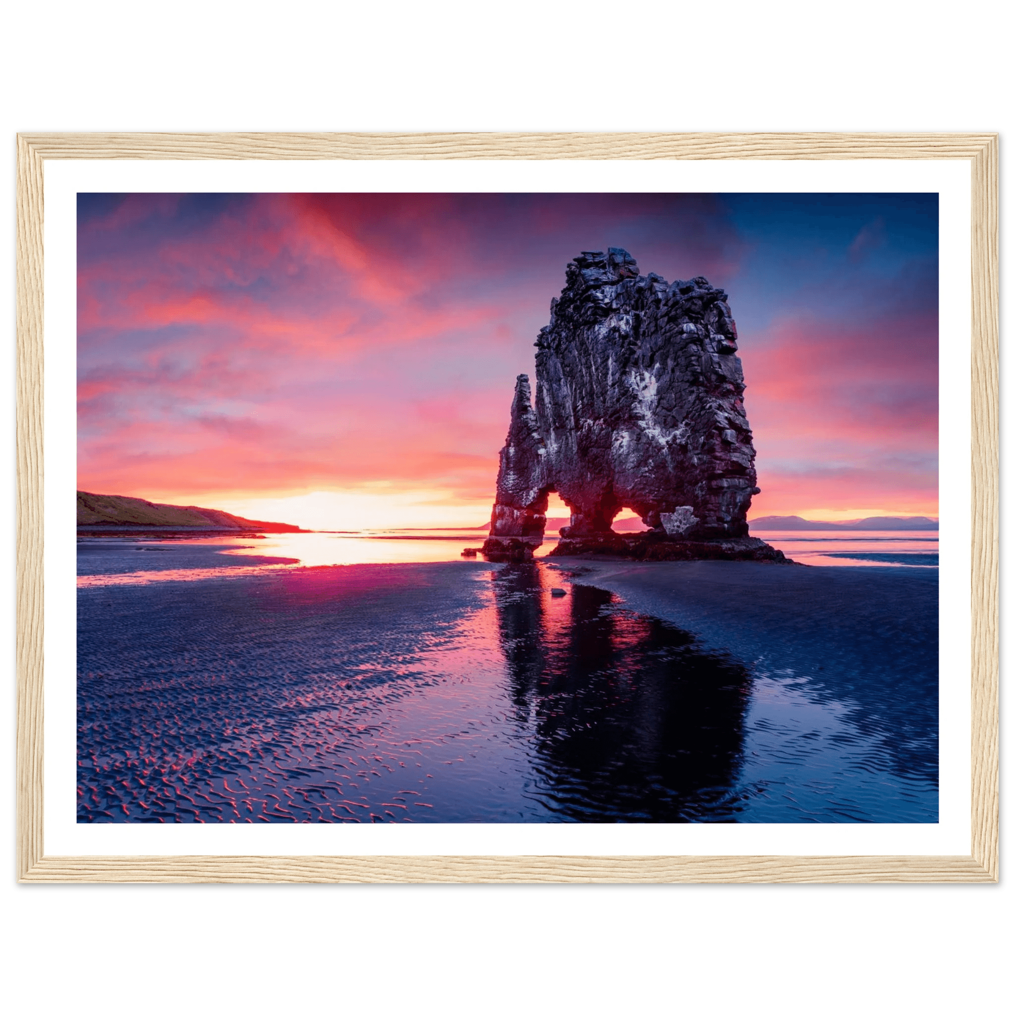 Rock of Fire and Sky - Poster - Arthena