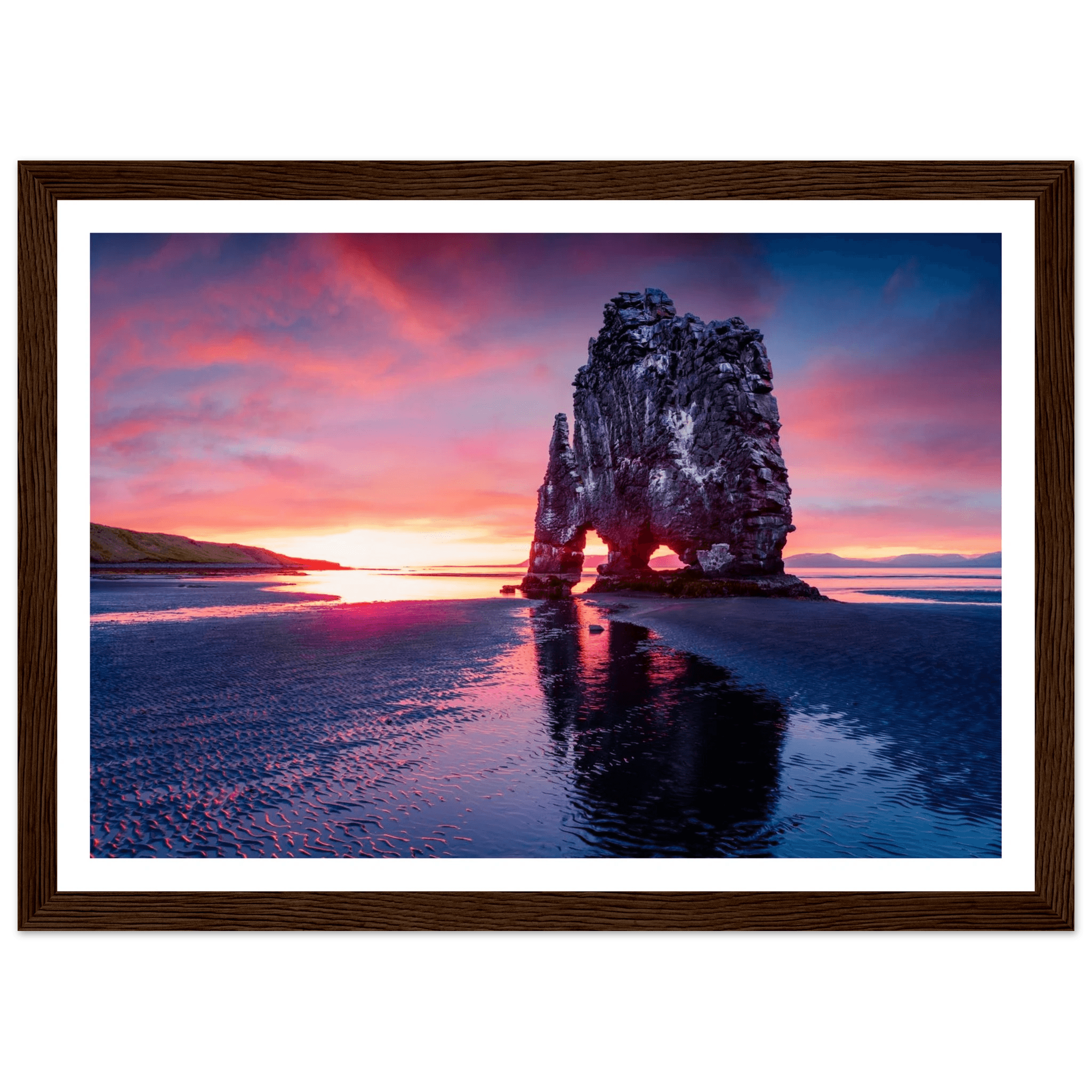 Rock of Fire and Sky - Poster - Arthena