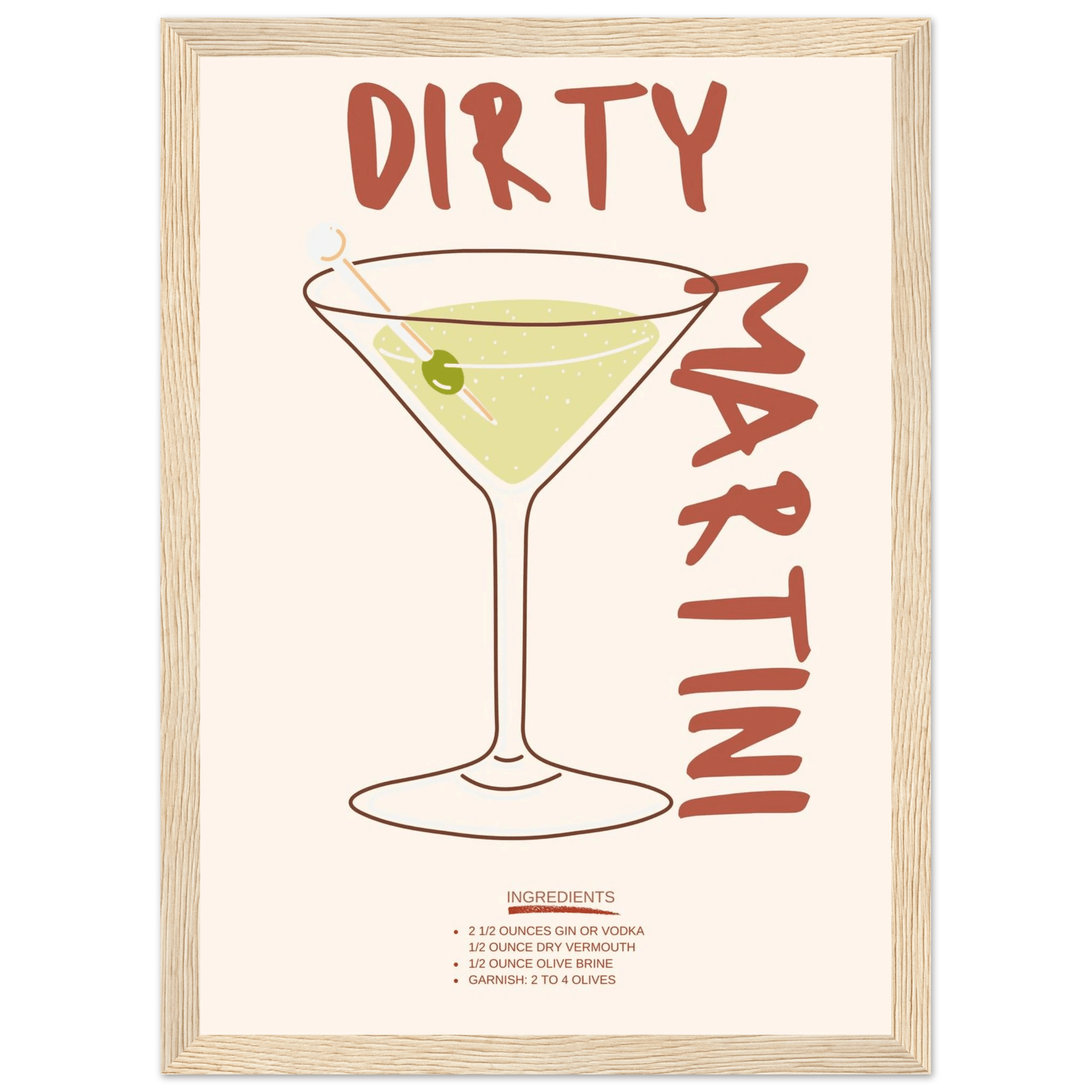 Dirty Martini - Poster - Arthena