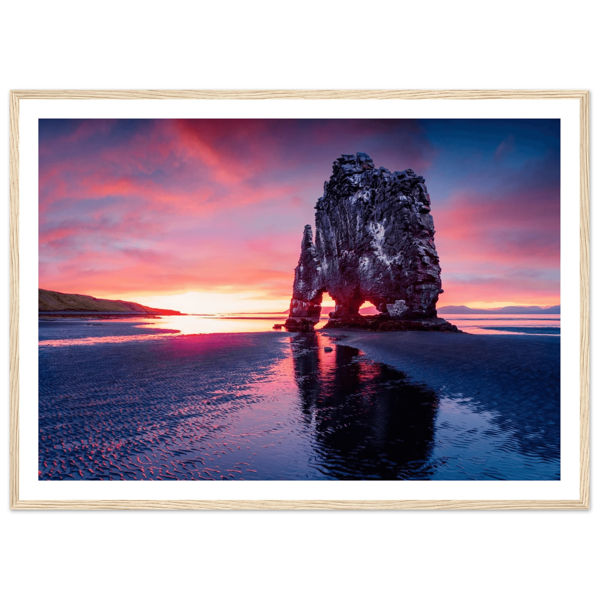 Rock of Fire and Sky - Poster - Arthena