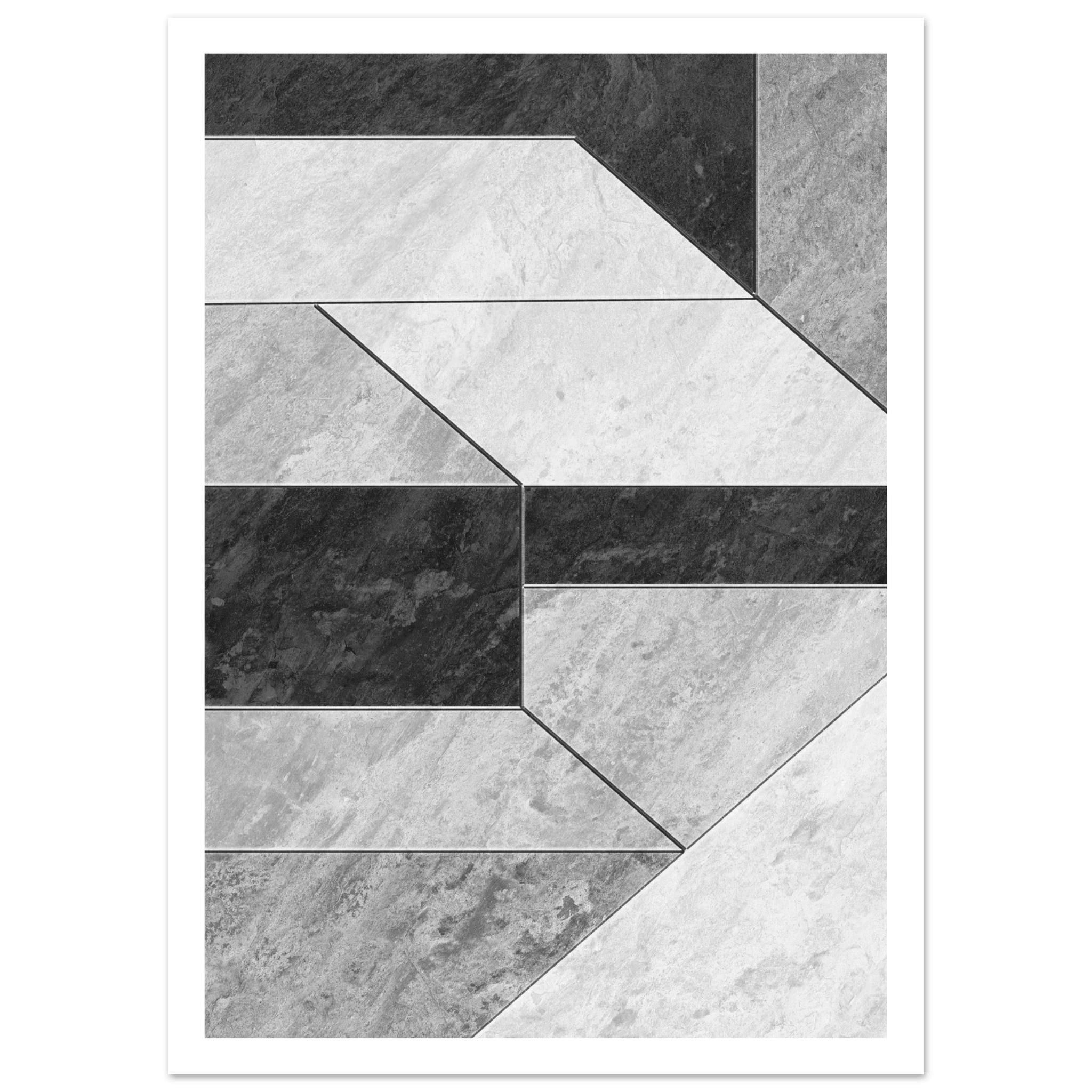 Stone Geometry - Poster - Arthena