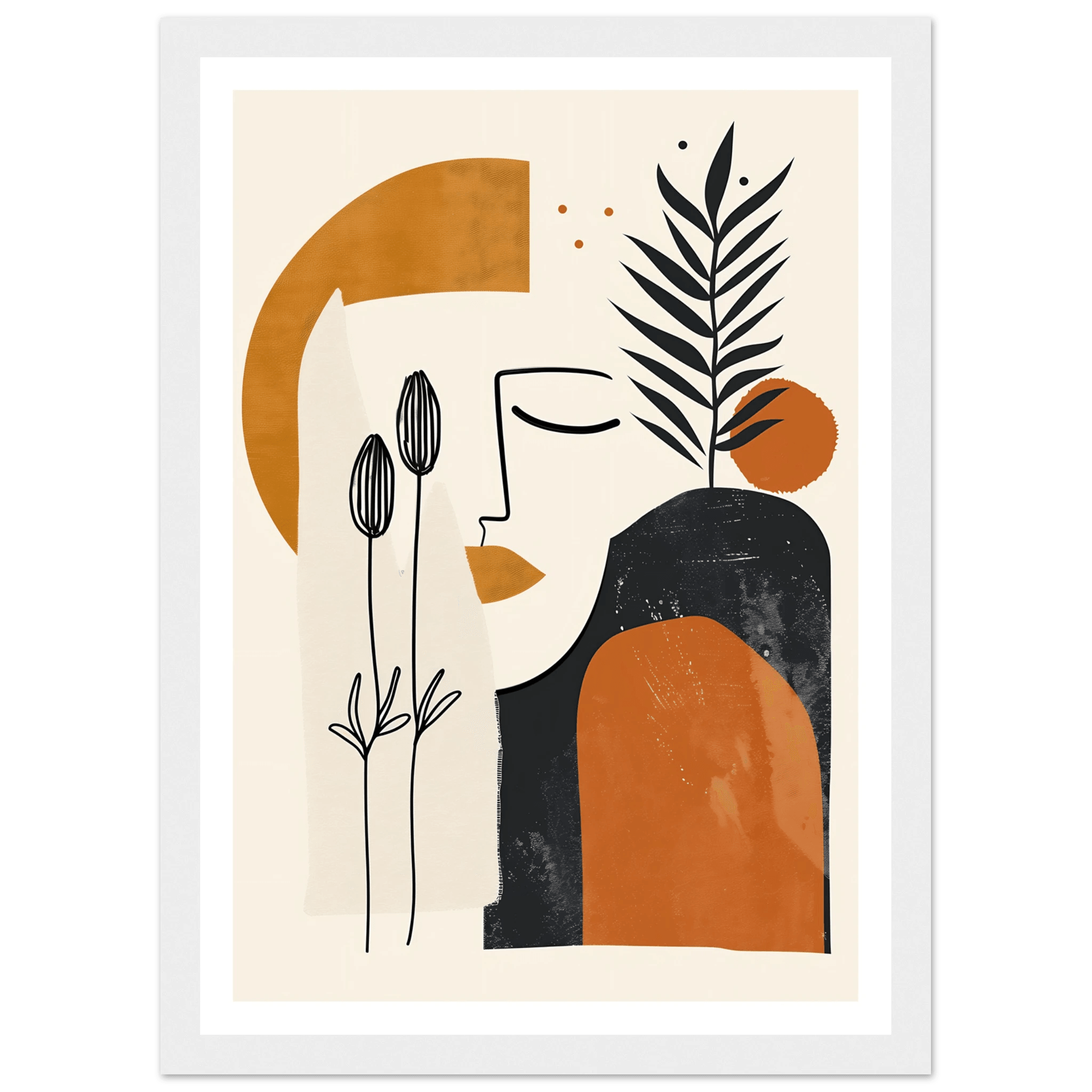 Harmony in Lines - Poster - Arthena