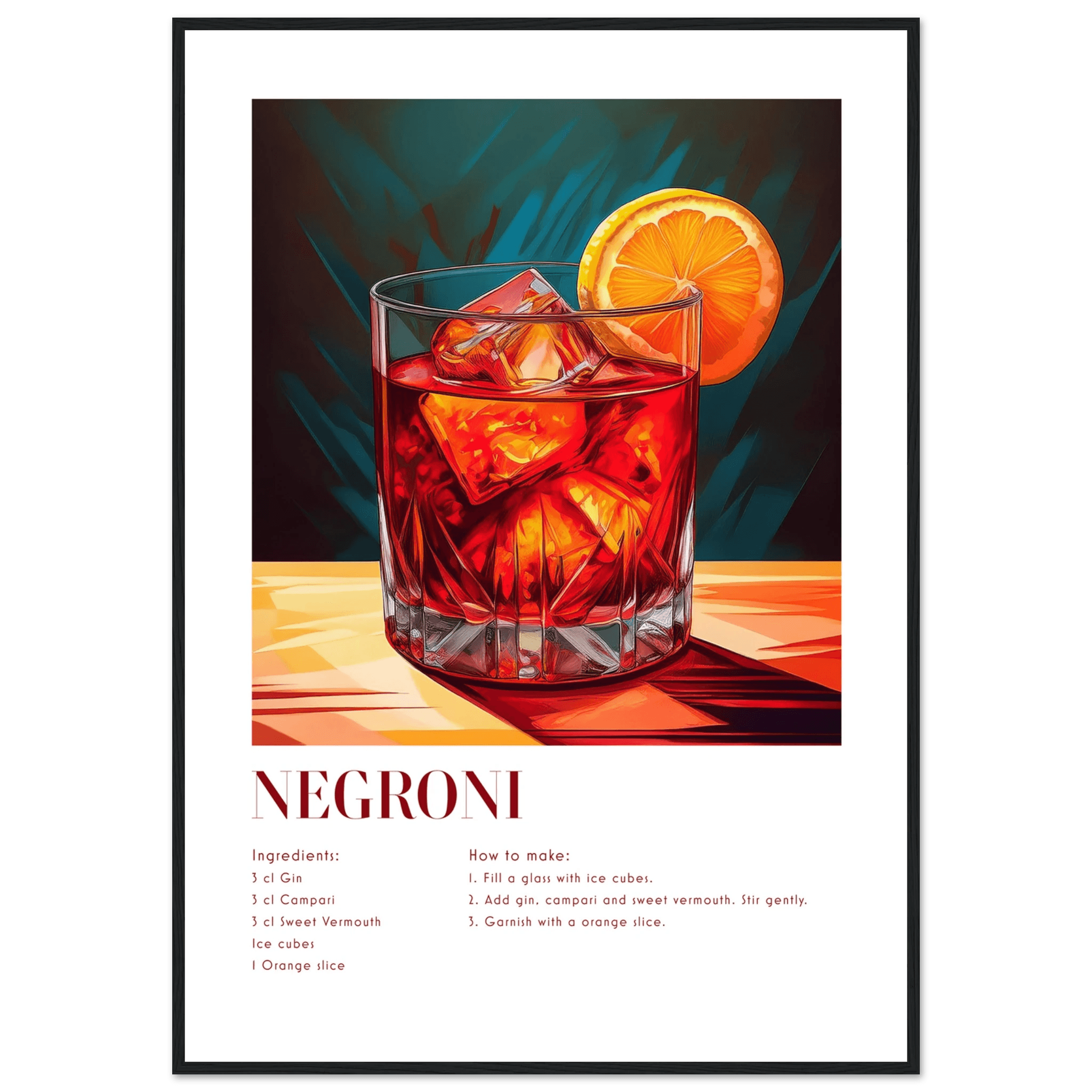 Negroni - Poster - Arthena