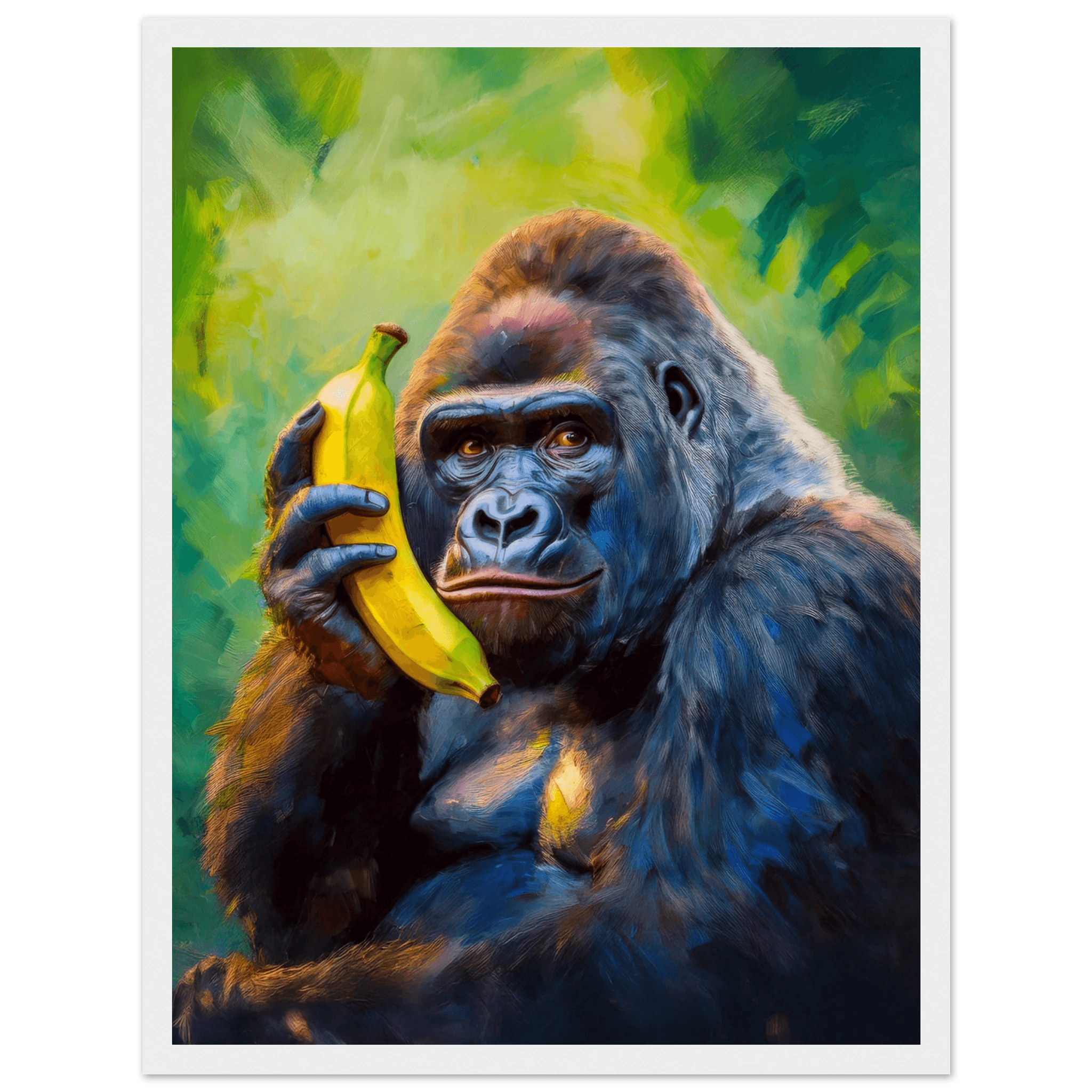 Gorilla on the Line - Poster - Arthena
