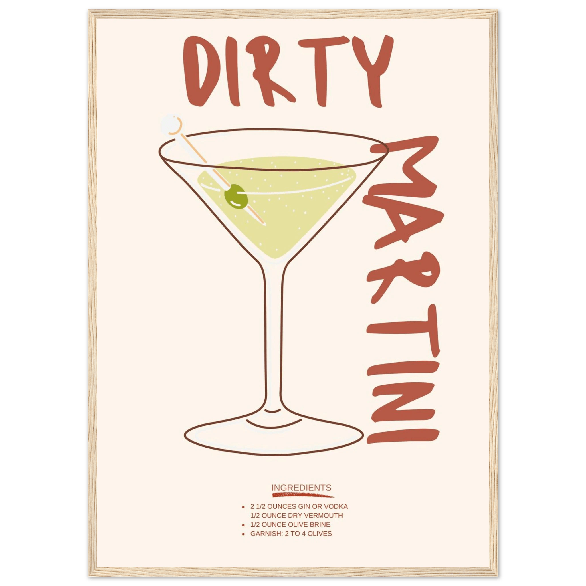 Dirty Martini - Poster - Arthena