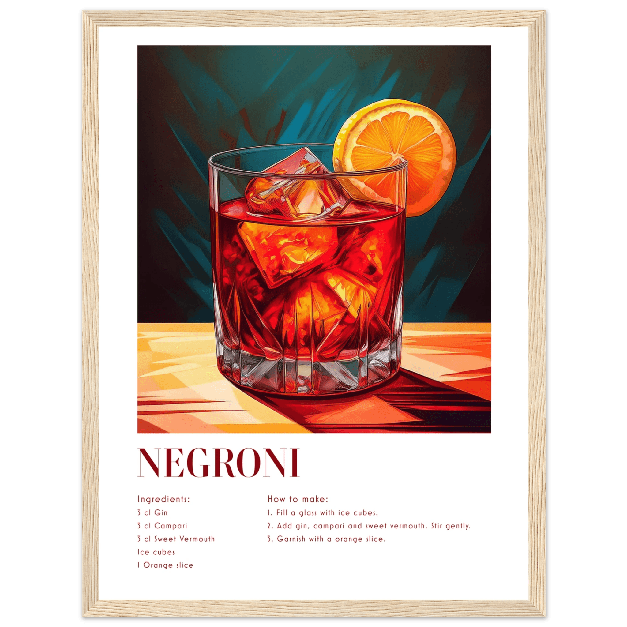 Negroni - Poster - Arthena