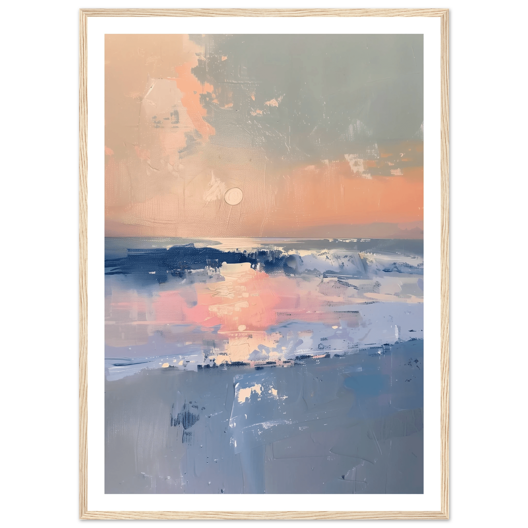 Ocean Whispers at Dusk - Arthena