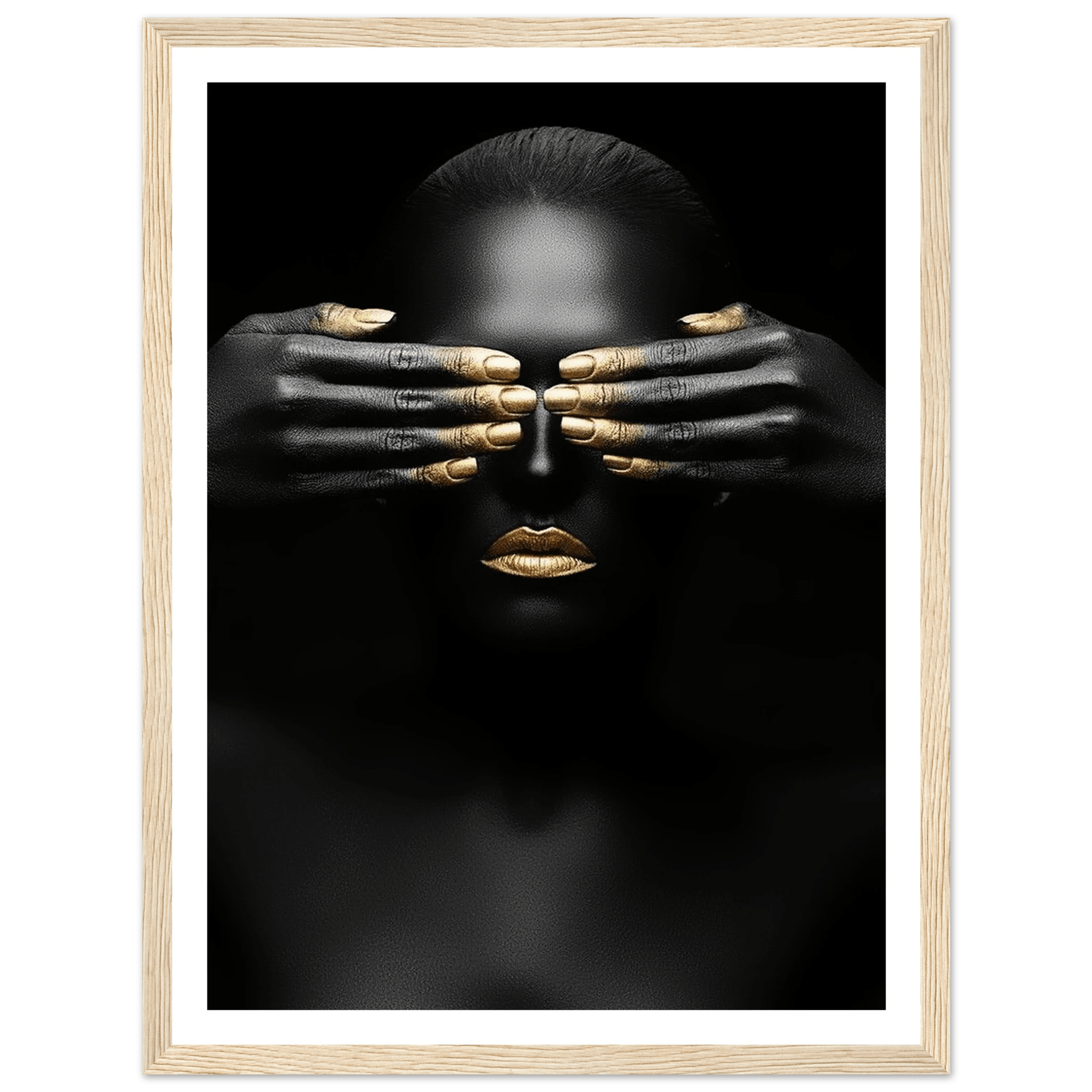 Vision in Gold - Poster - Arthena