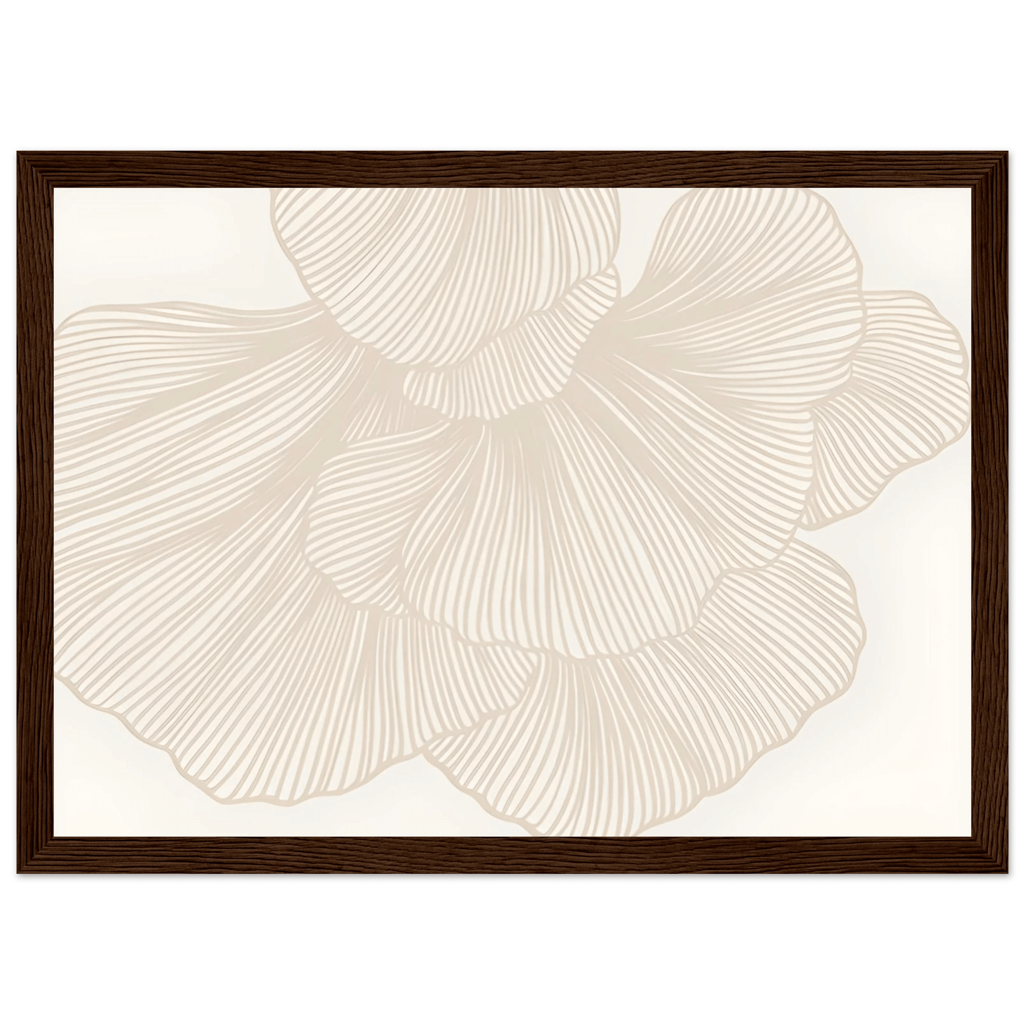 Flower Lines - Poster - Arthena